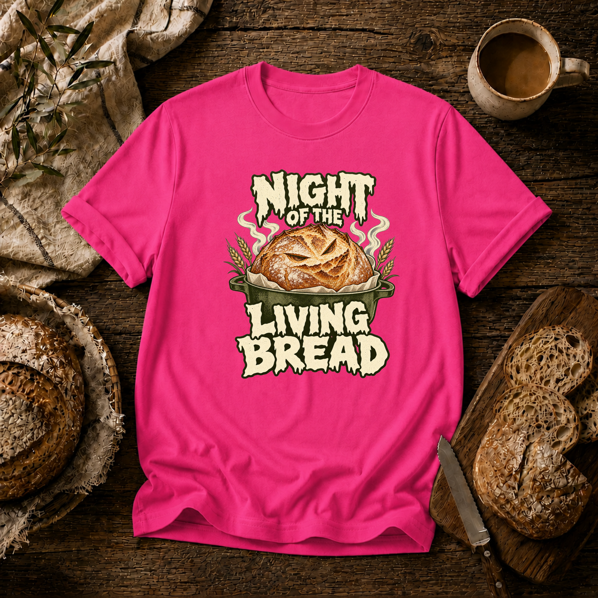 Night of the Living Bread T-Shirt