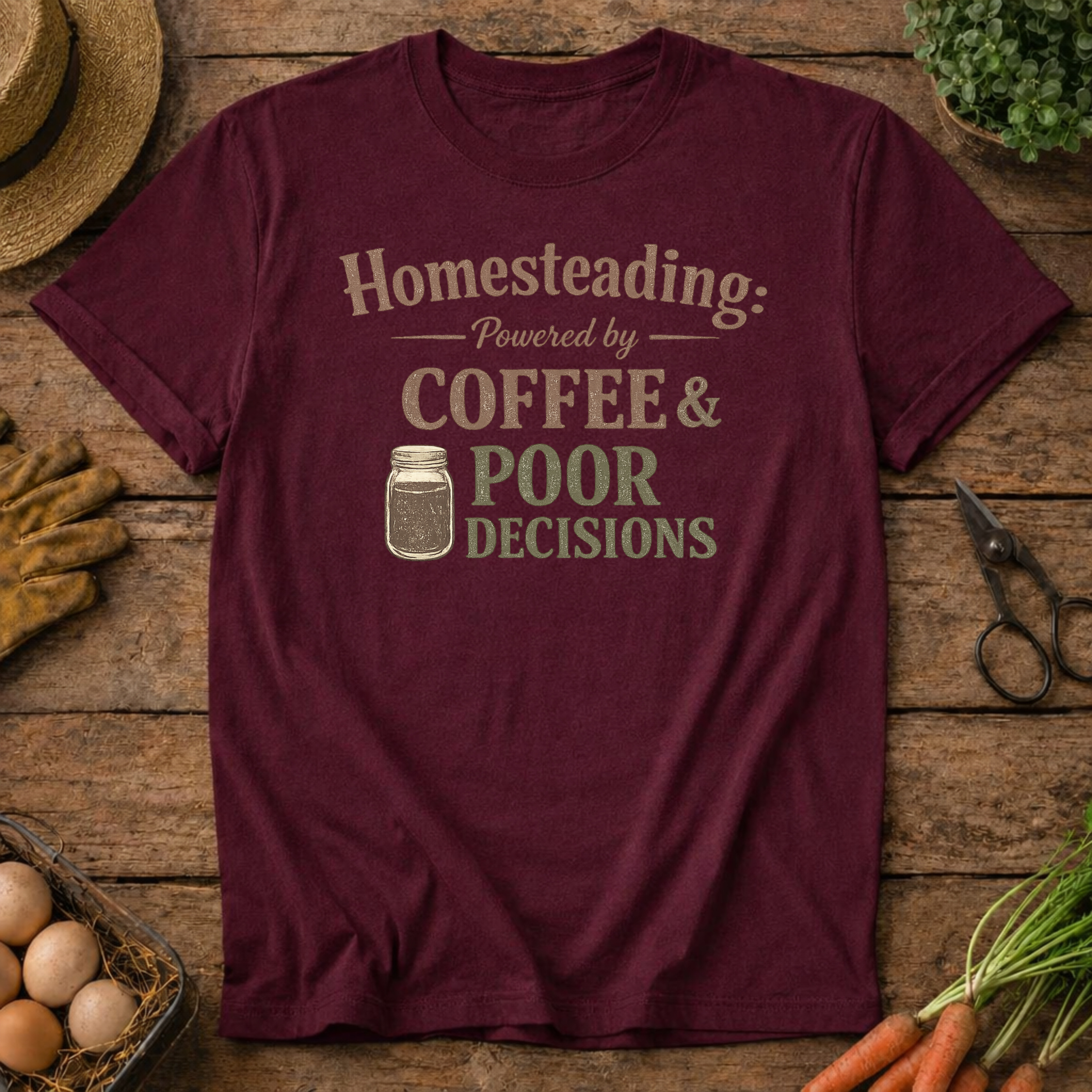 Homesteading Powered by Coffee & Poor Decisions