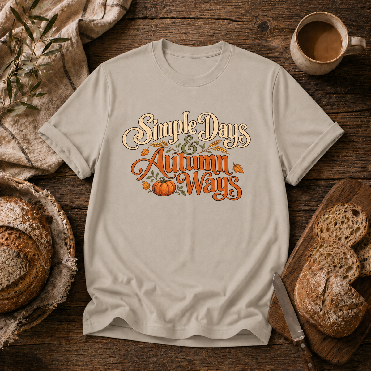 Simple Days & Autumn Ways T-Shirt