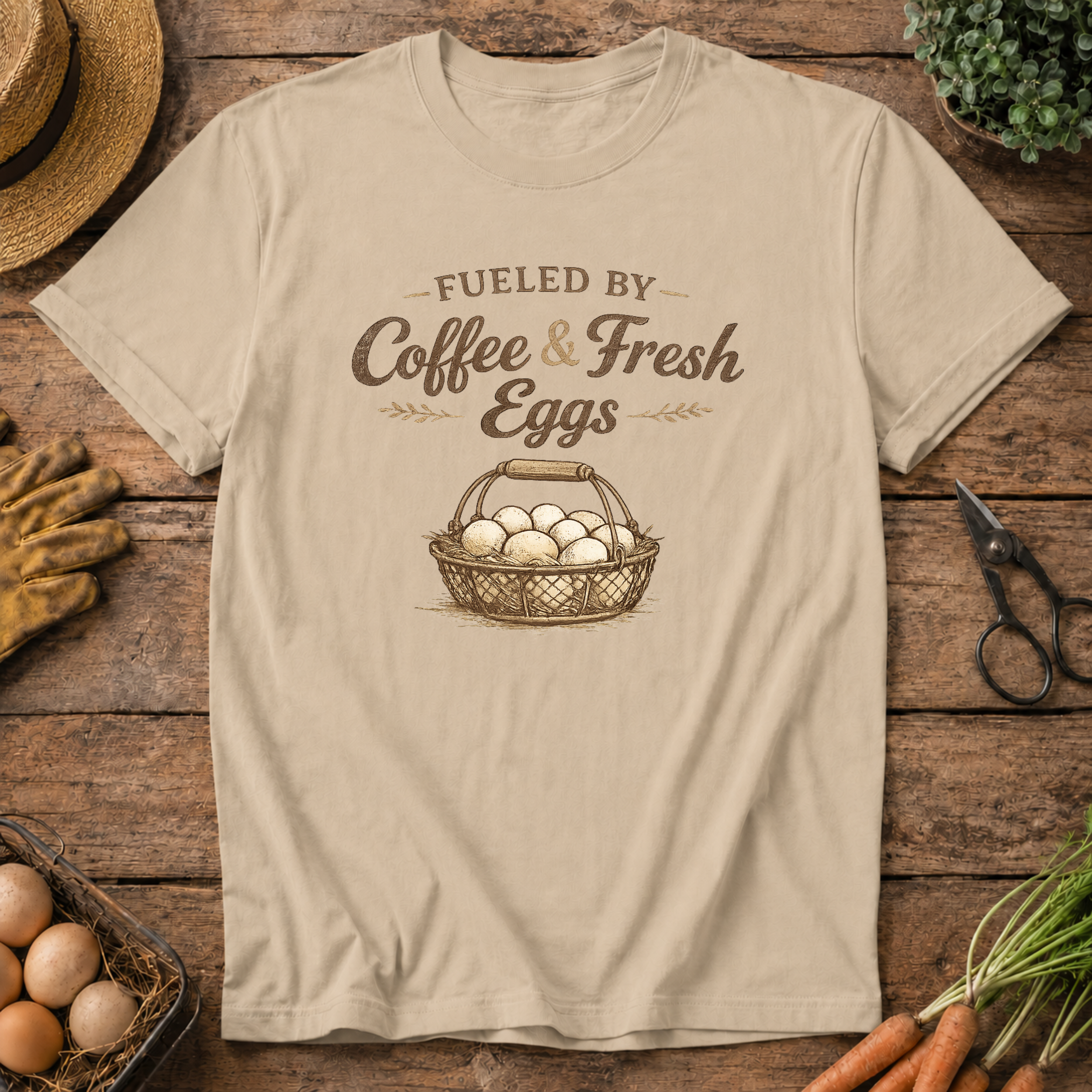 Fueled by Coffee & Fresh Eggs