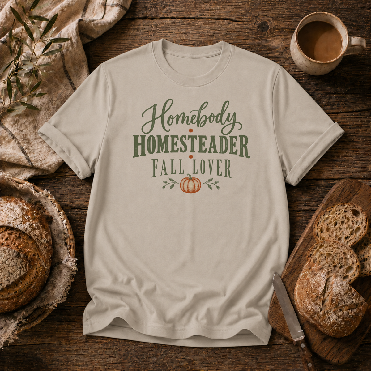 Homebody Homesteader Fall Lover T-Shirt