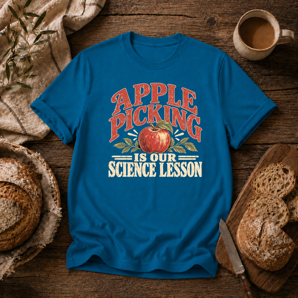 Apple Picking is Science Lesson T-Shirt