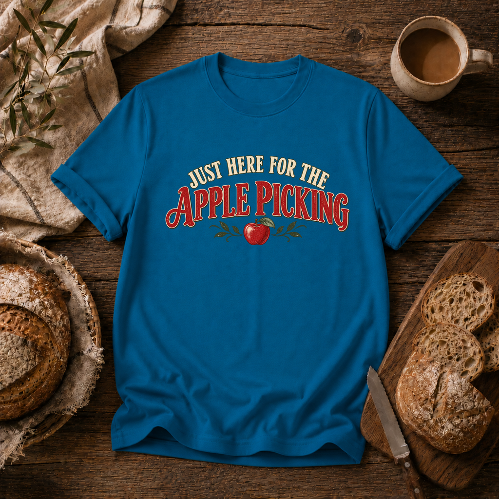 Here for the Apple Picking T-Shirt