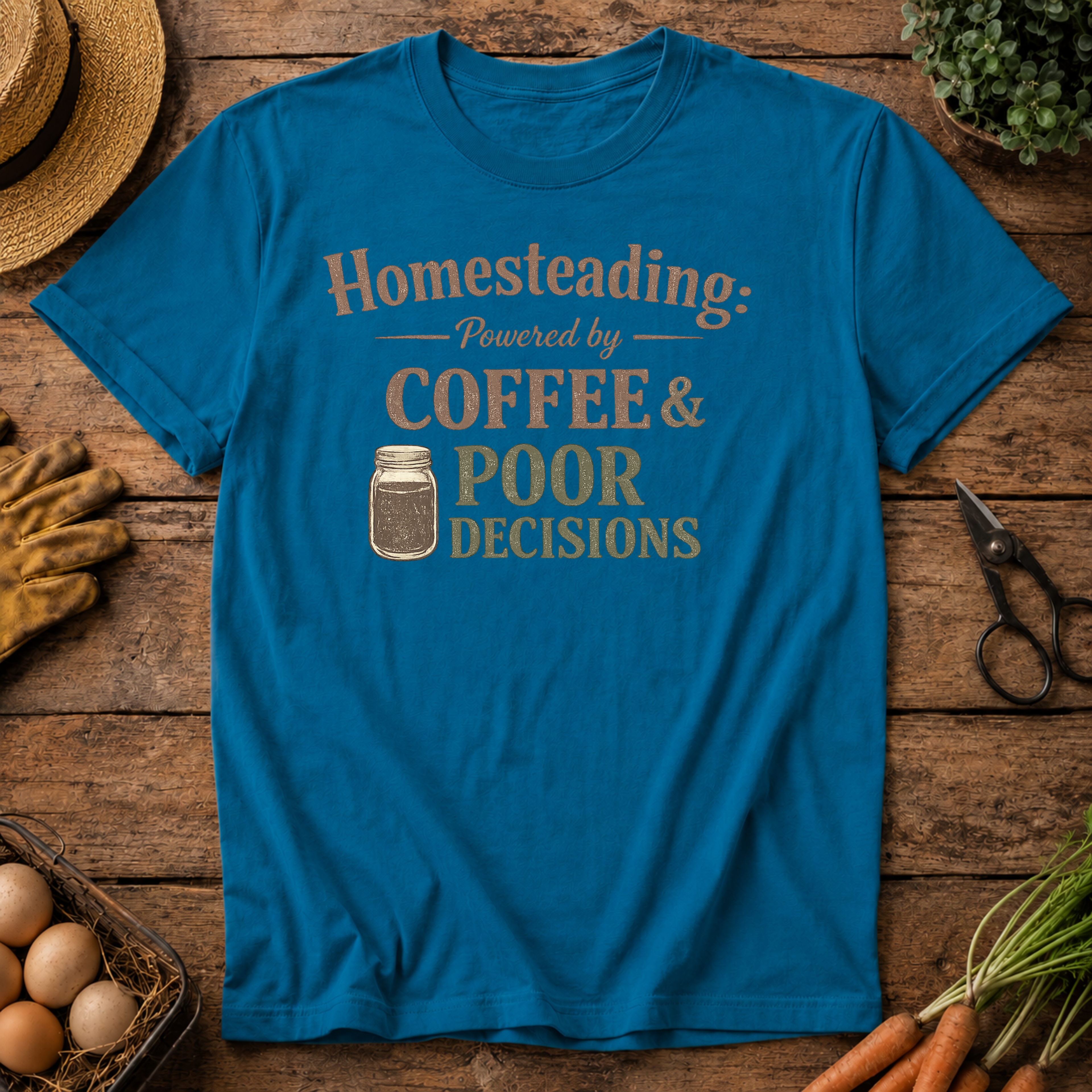 Homesteading Powered by Coffee & Poor Decisions