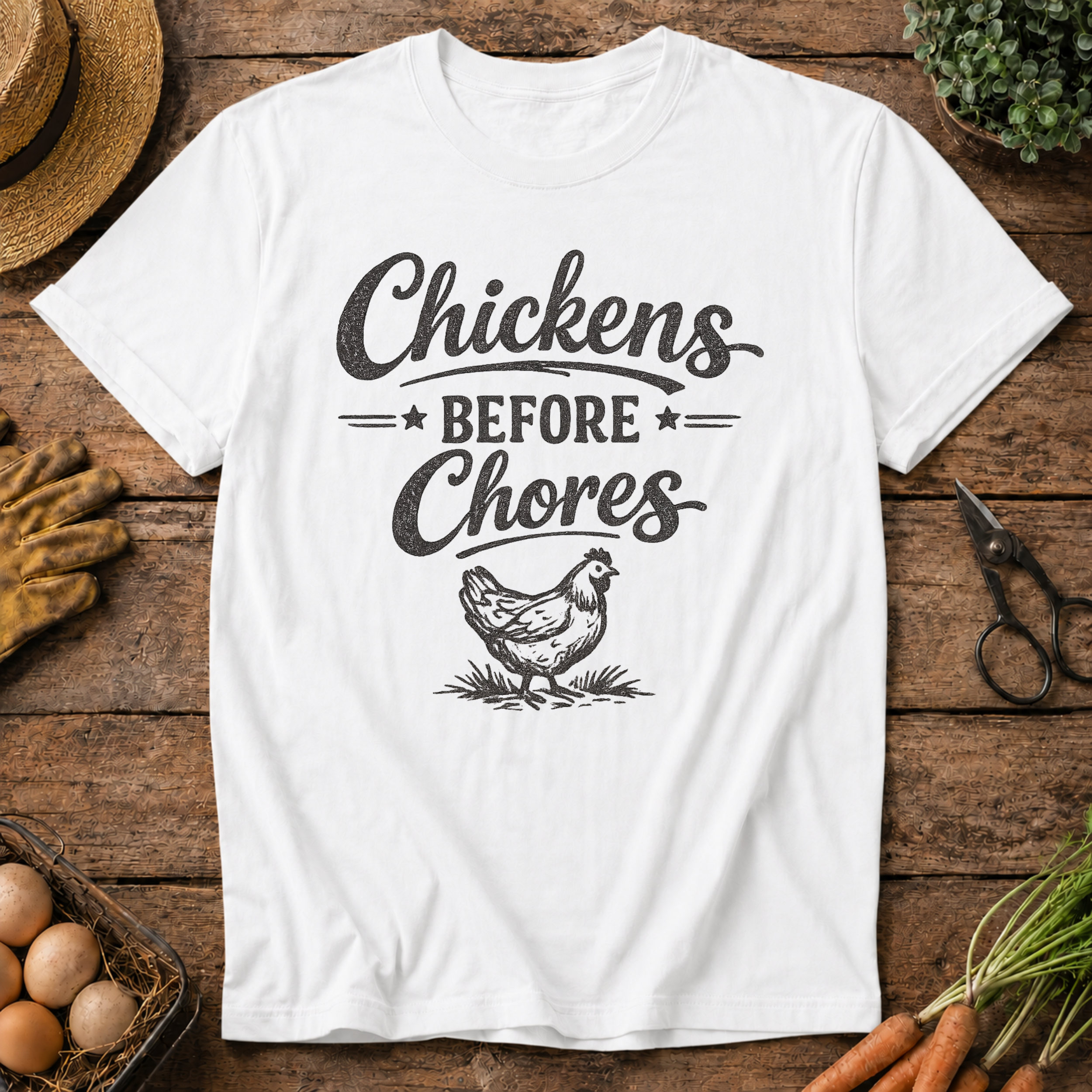 Chickens Before Chores