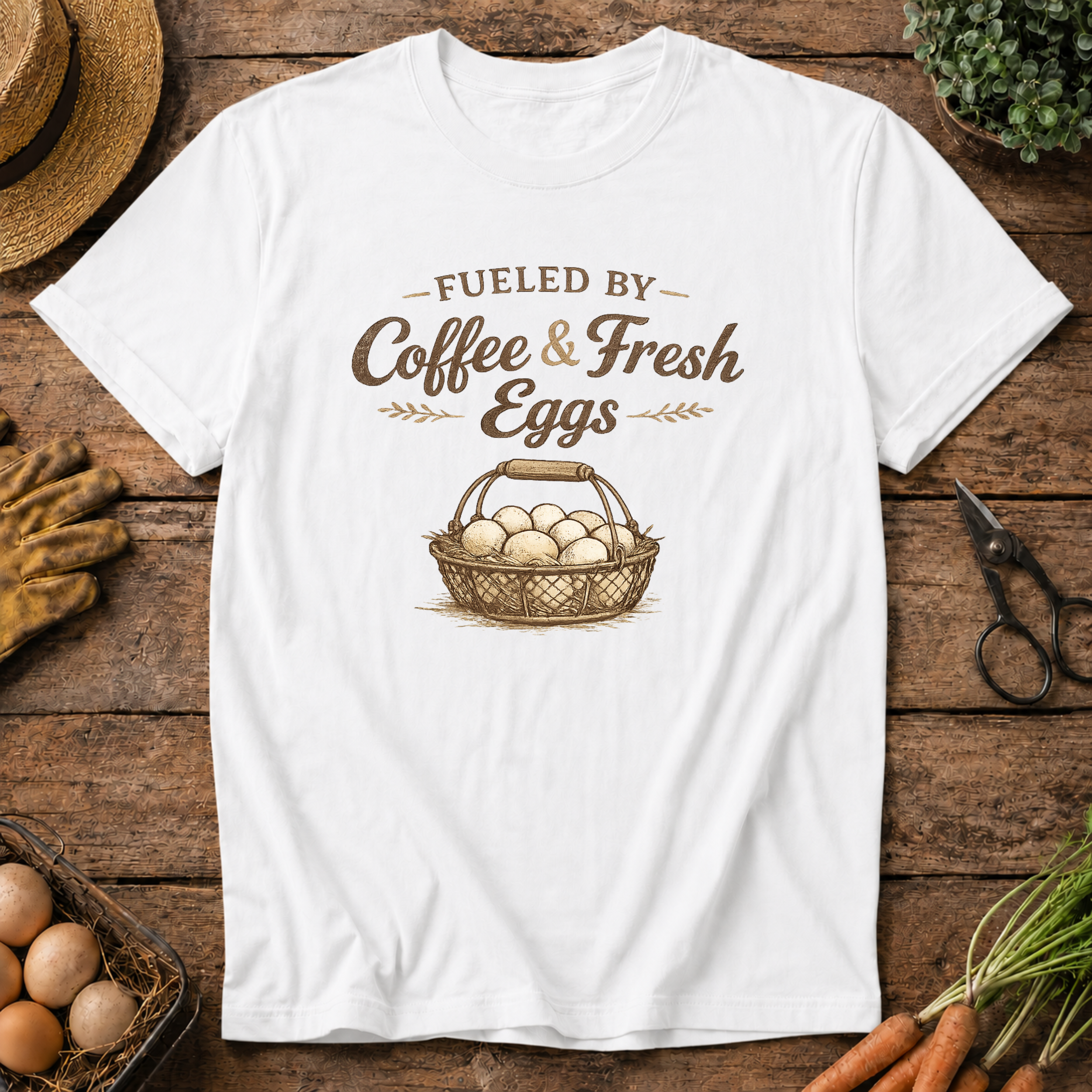Fueled by Coffee & Fresh Eggs