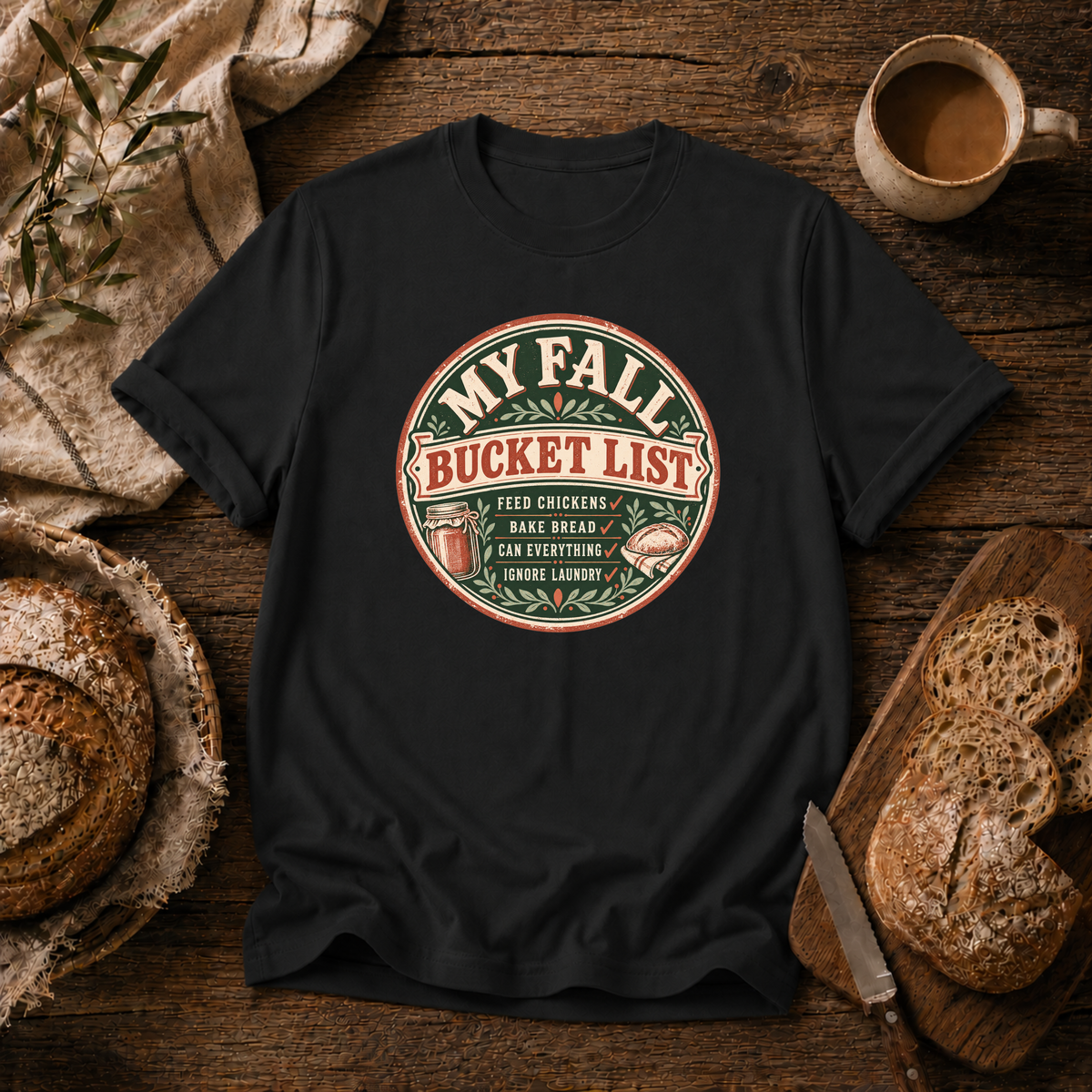 My Fall Bucket List T-Shirt