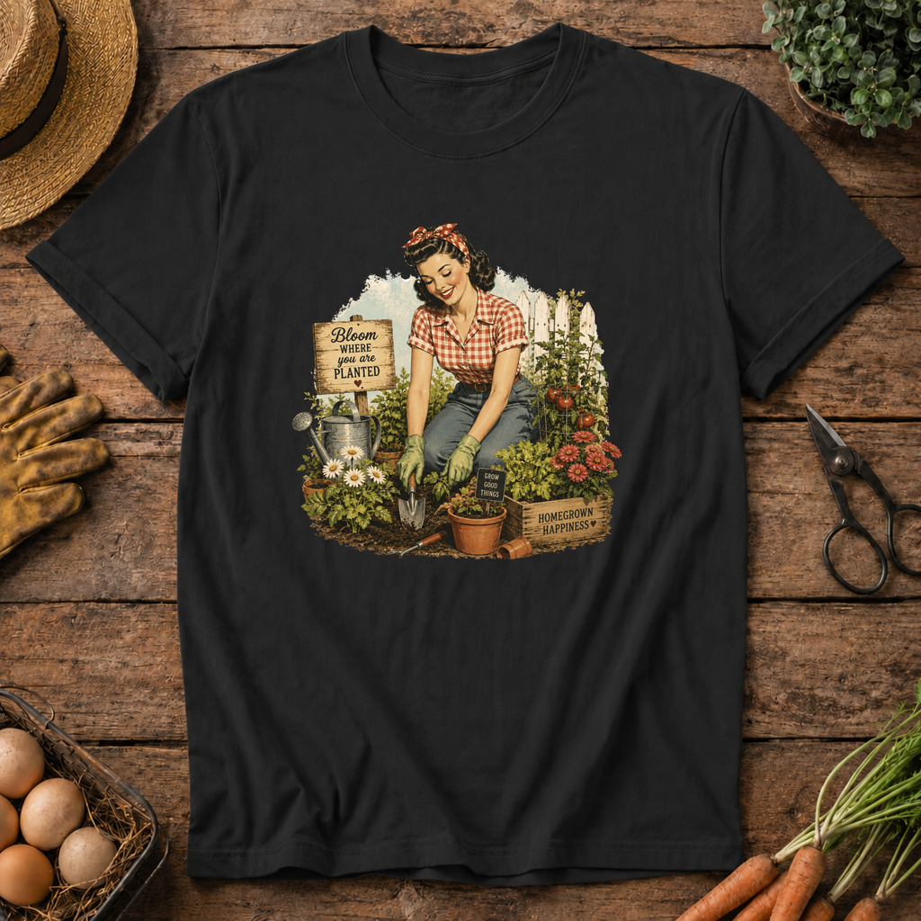 Vintage Bloom in the Garden T-Shirt