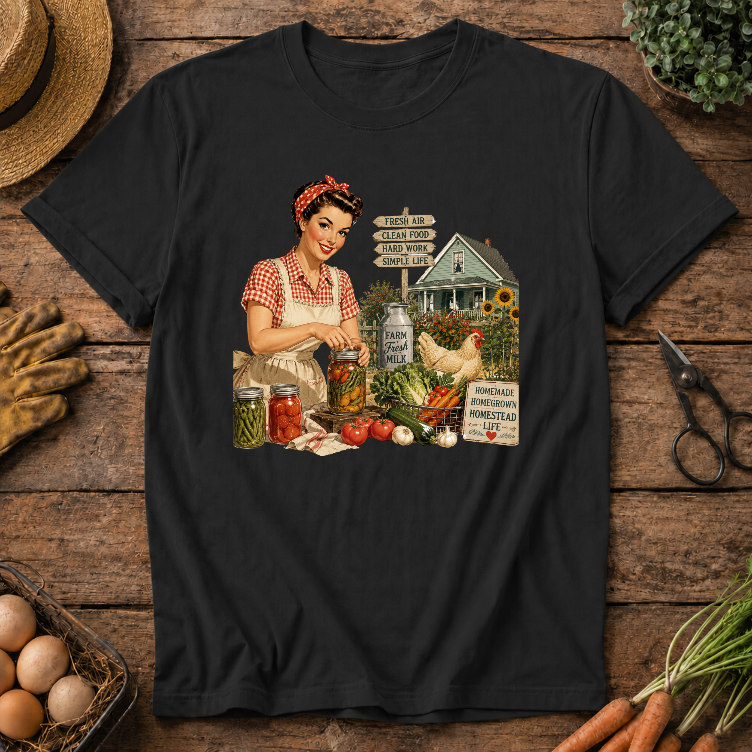 Retro Homemade, Homegrown T-Shirt