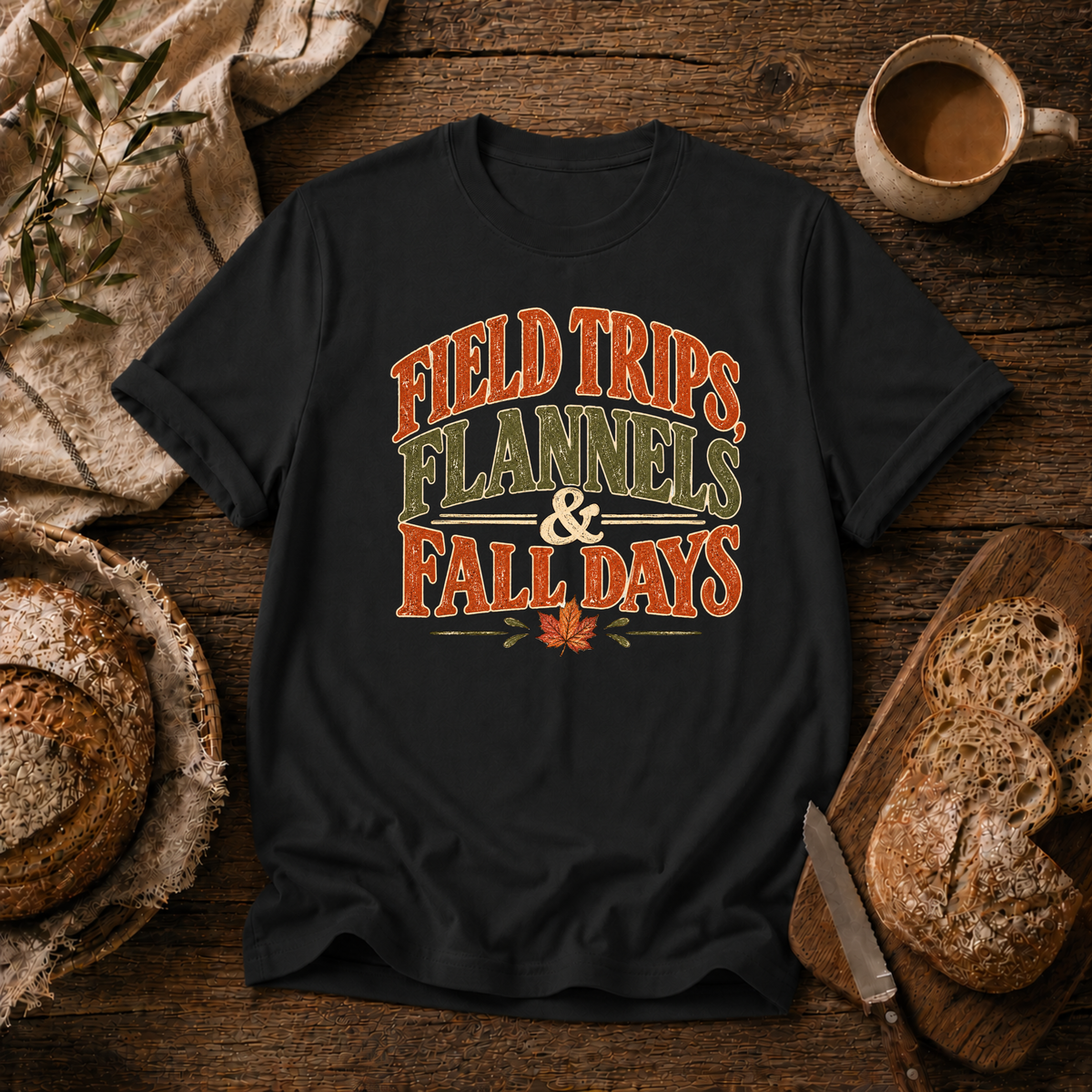 Field trips, Flannels & Fall Days T-Shirt