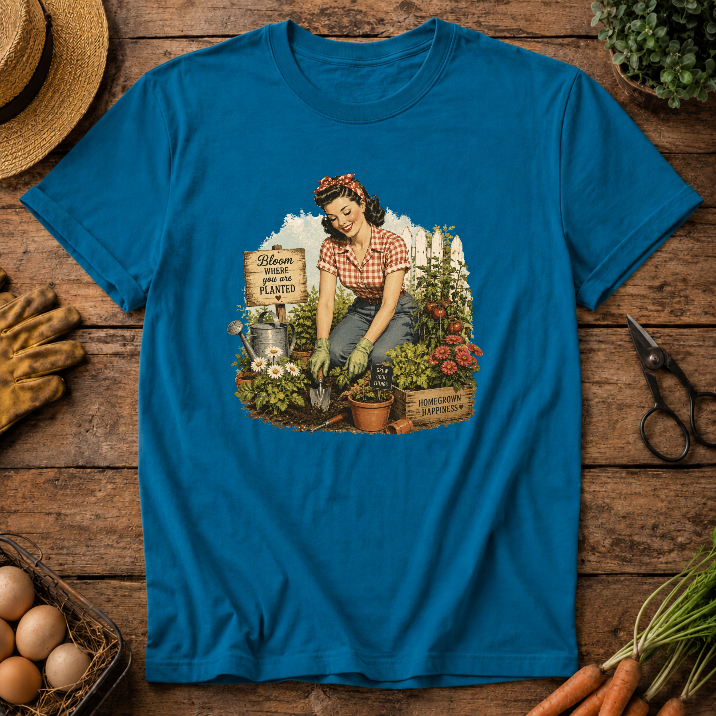 Vintage Bloom in the Garden T-Shirt