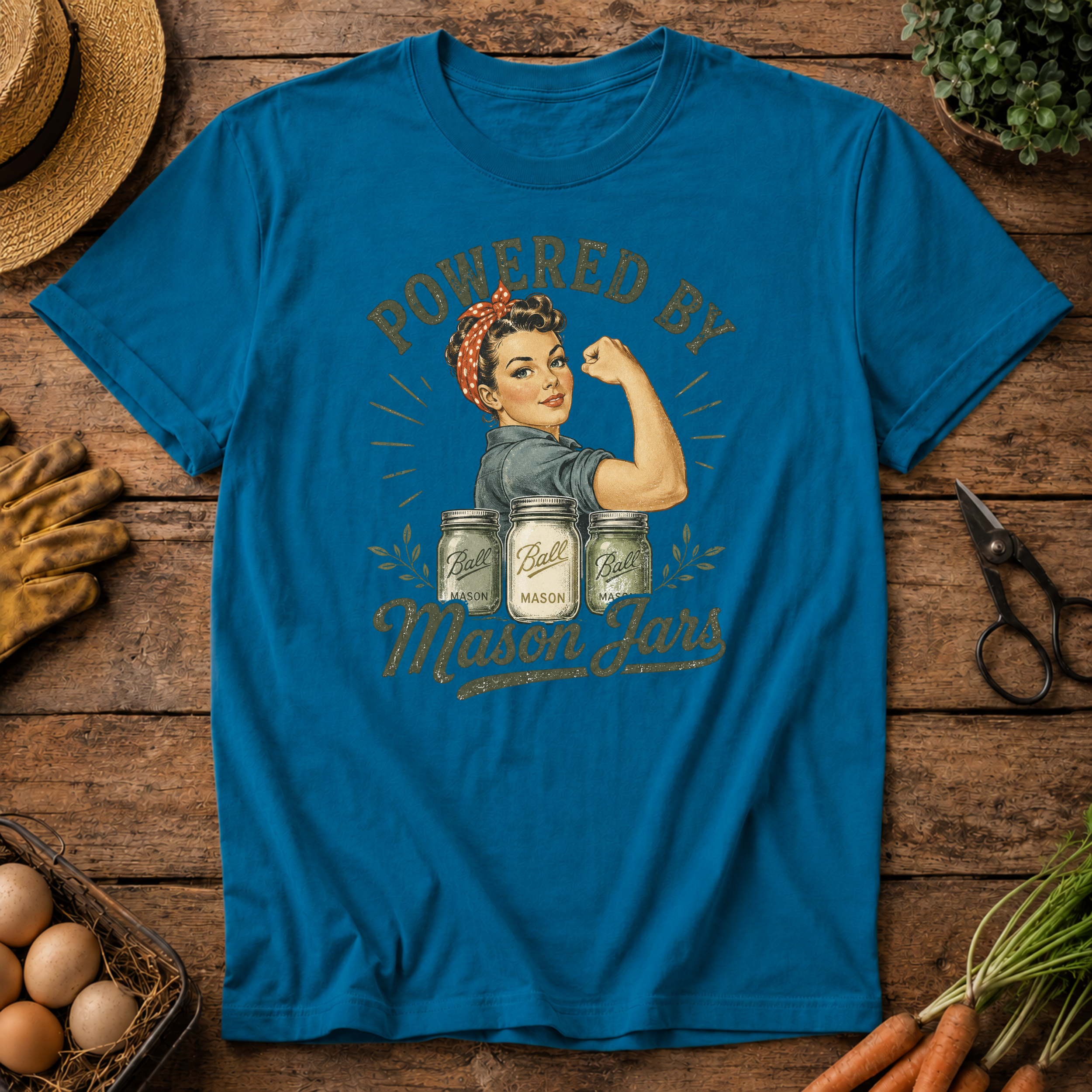 Powered By Mason Jars T-Shirt