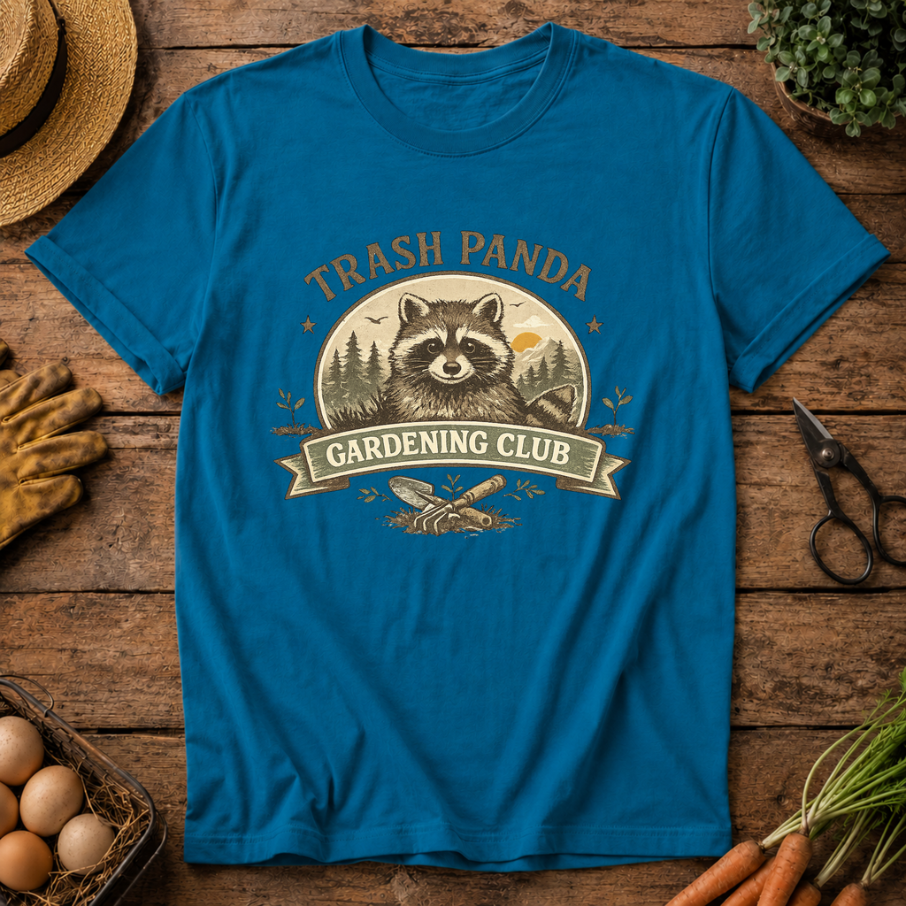 Trash Panda Gardening  Club T-Shirt