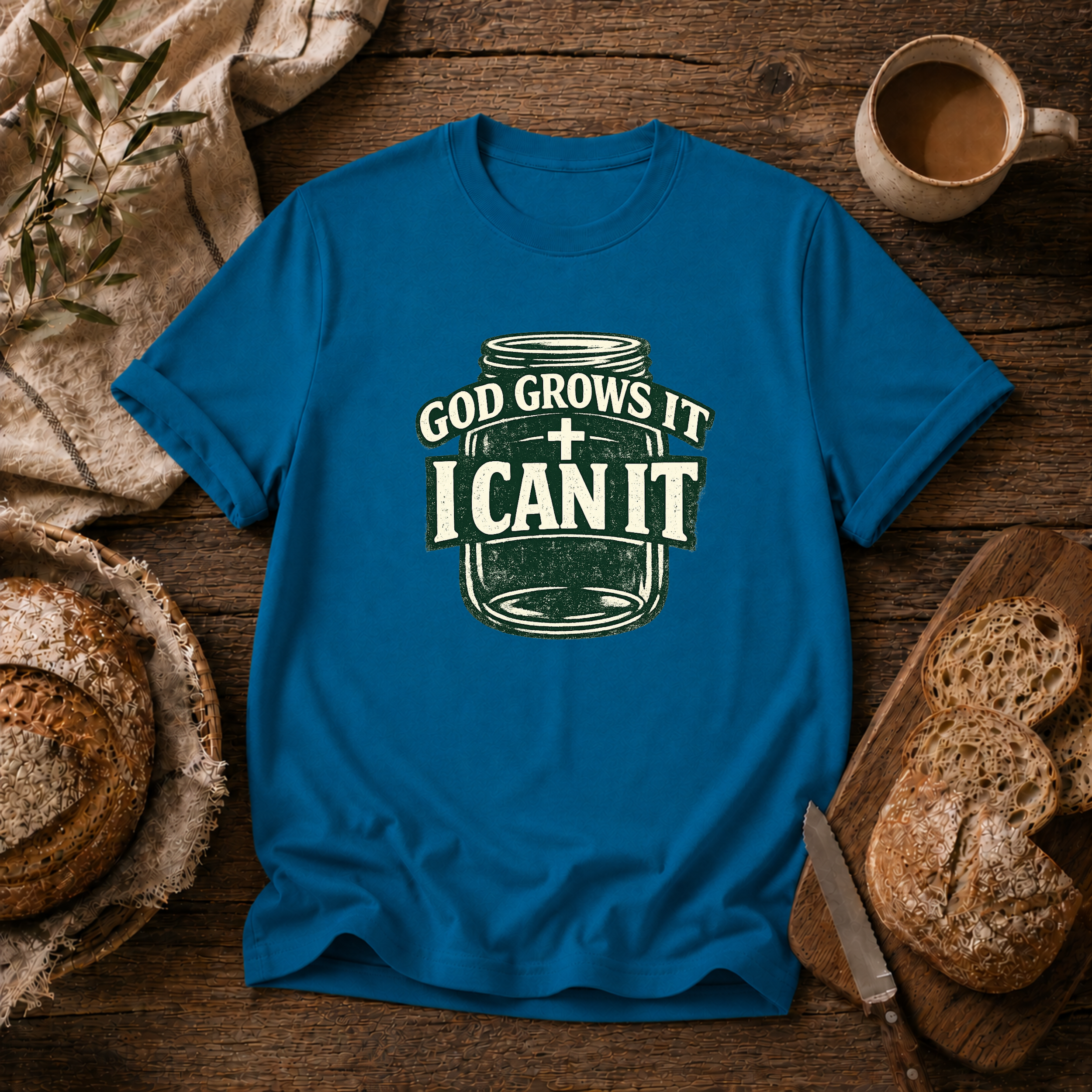 God Grows it, I Can it T-Shirt