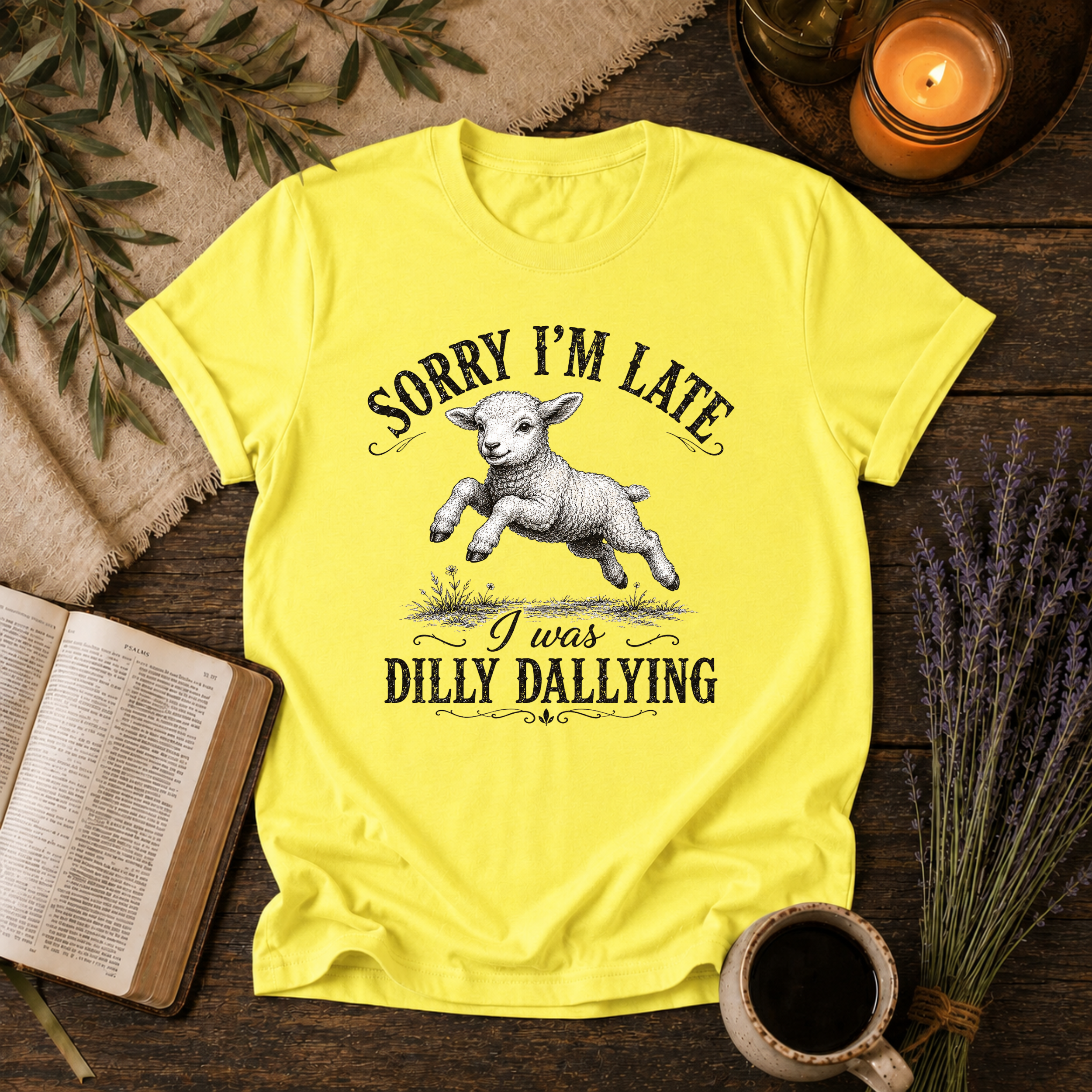 Sorry I was late, I was Dilly Dallying