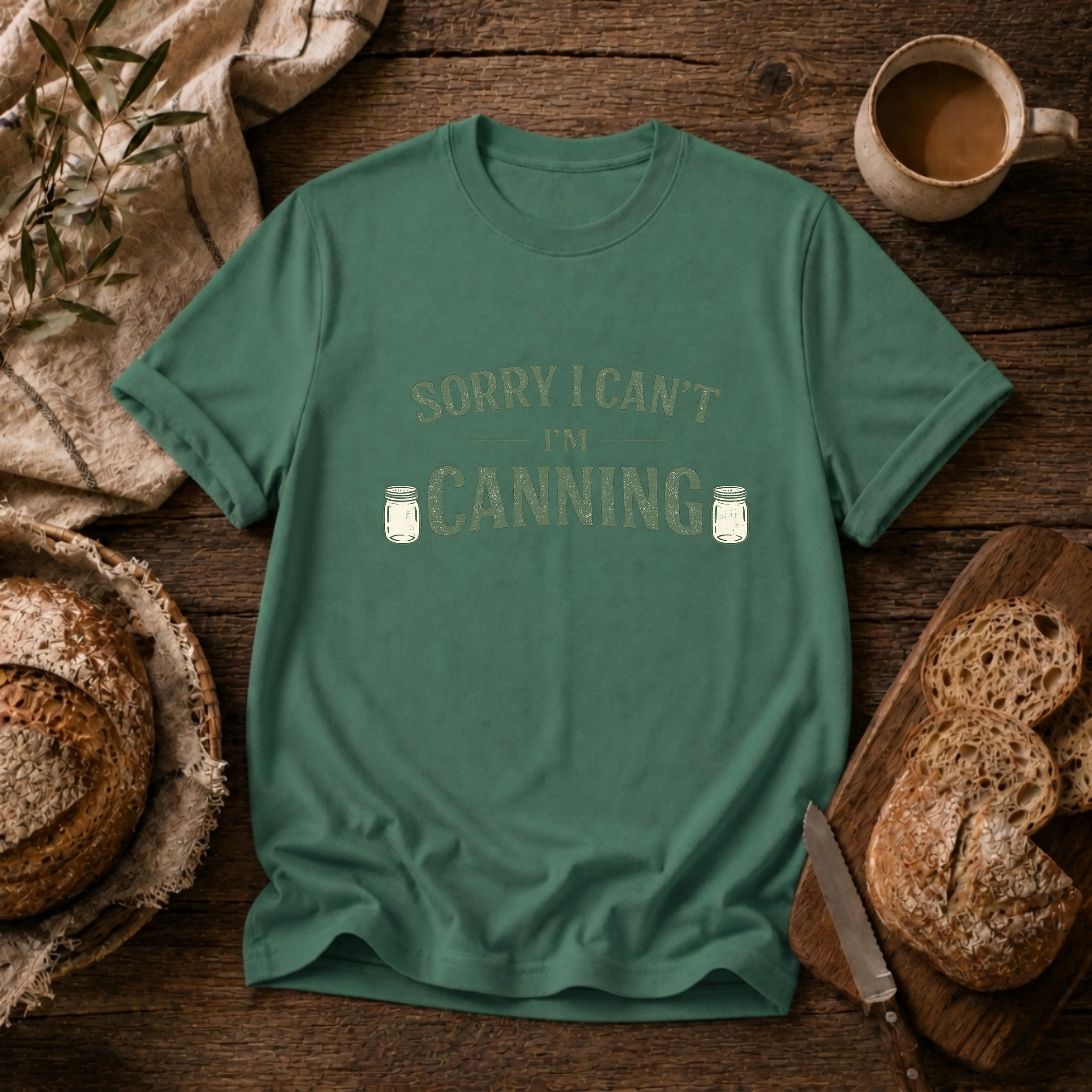 Sorry I Can't I'm Canning T-Shirt