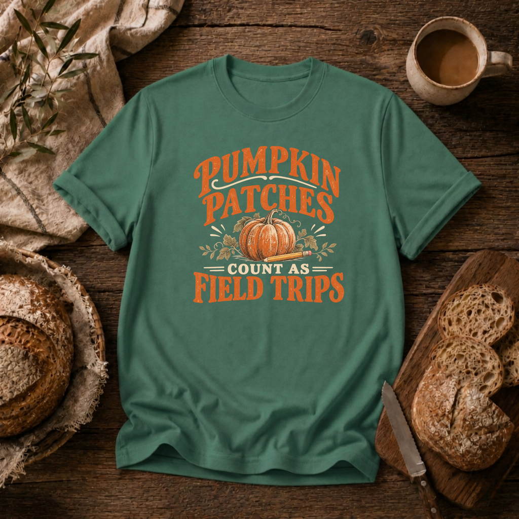 Pumpkin Patches Count as Field Trips T-Shirt