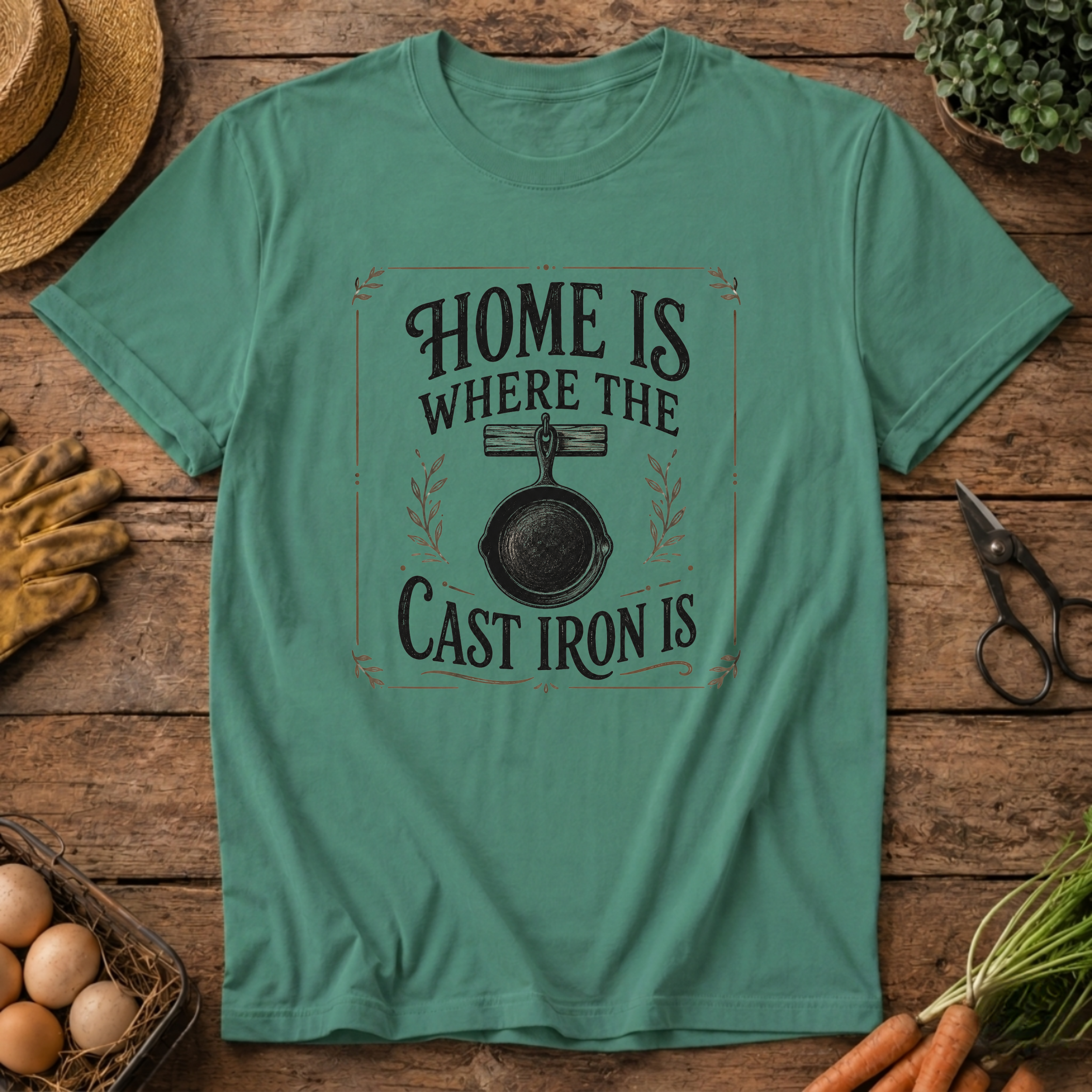 Home is Where the Cast Iron is T-Shirt