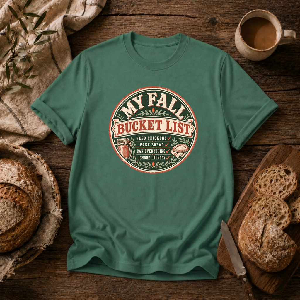 My Fall Bucket List T-Shirt