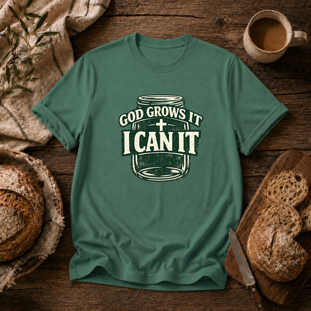 God Grows it, I Can it T-Shirt