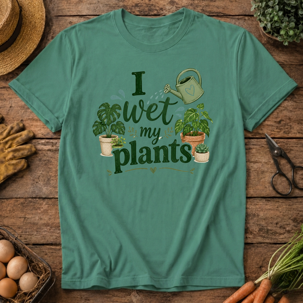 I Wet My Plants T-Shirt