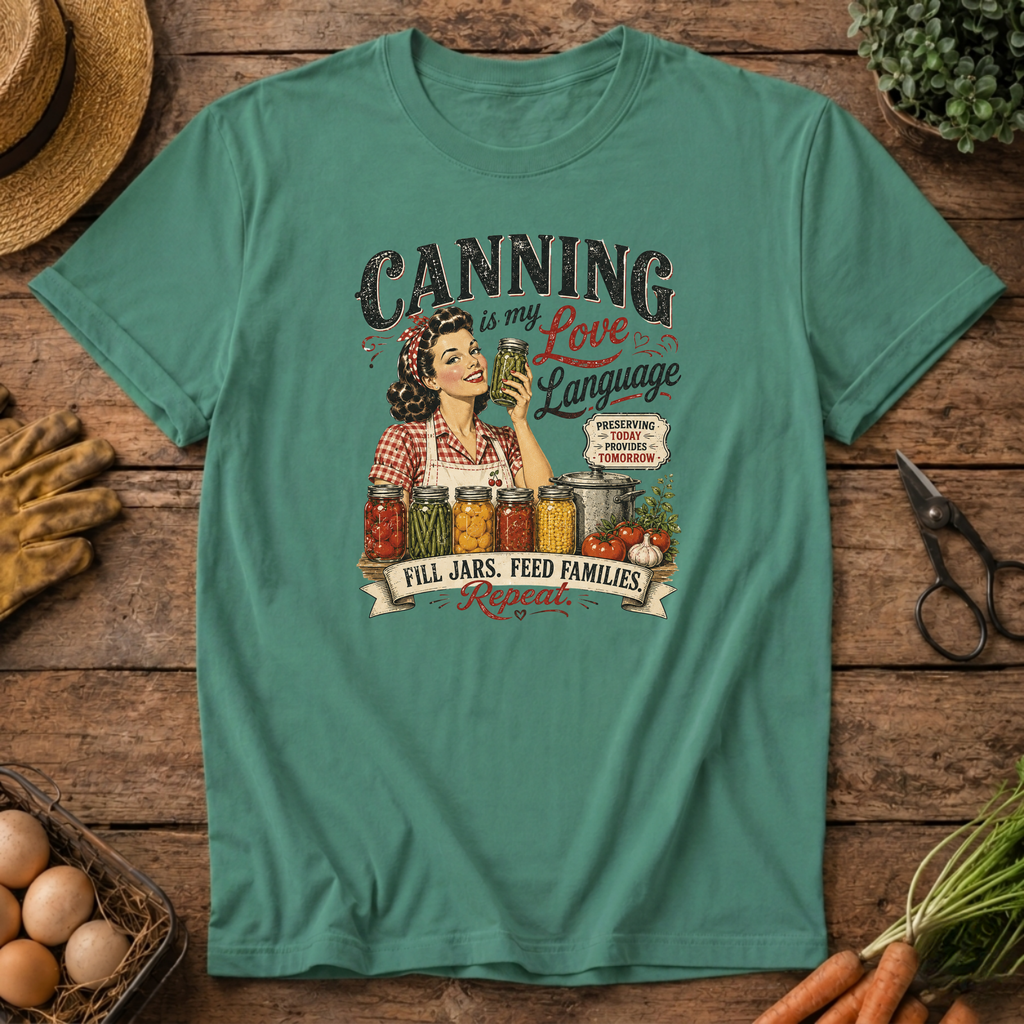 Canning is my Love Language T-Shirt