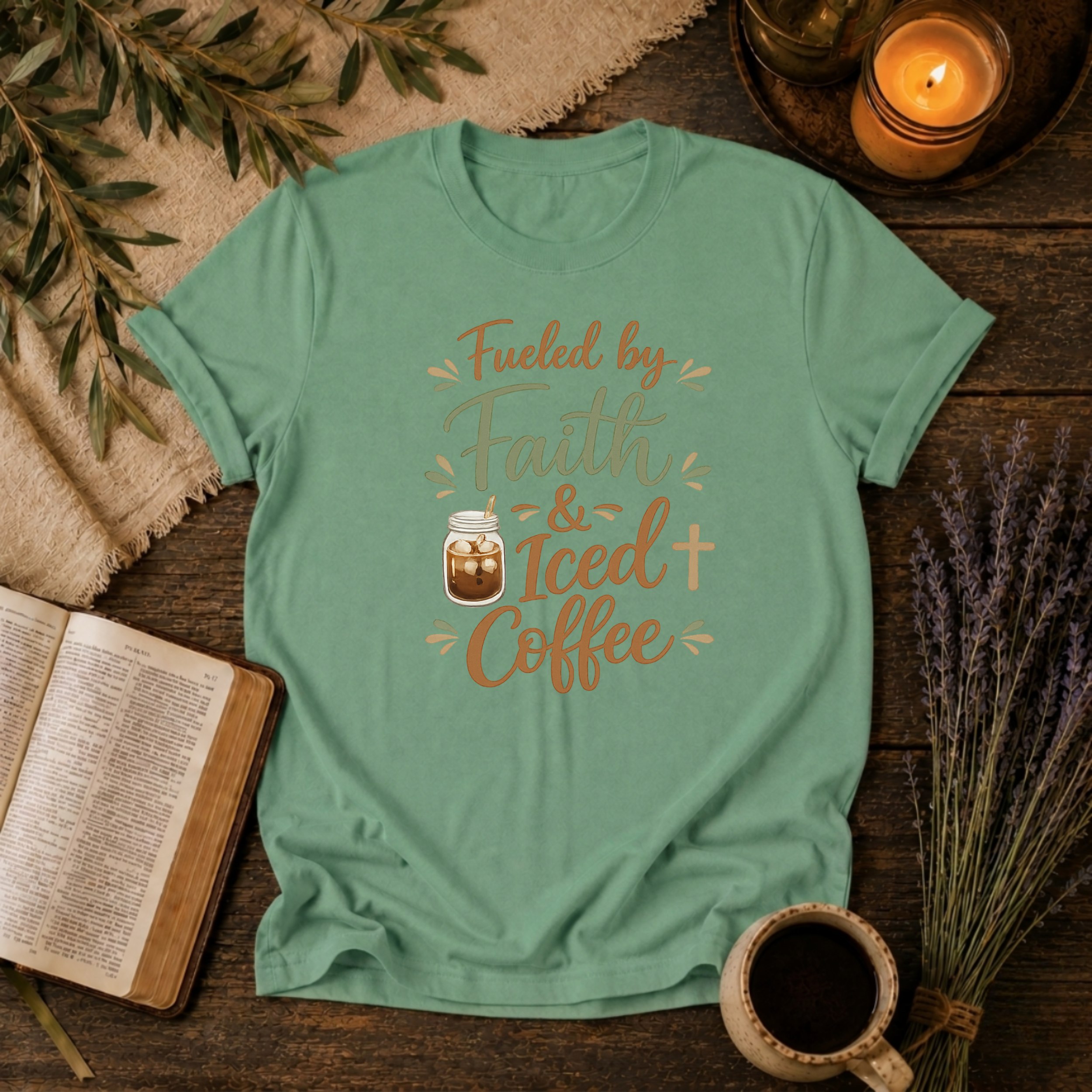 Fueled by Faith & Iced Coffee