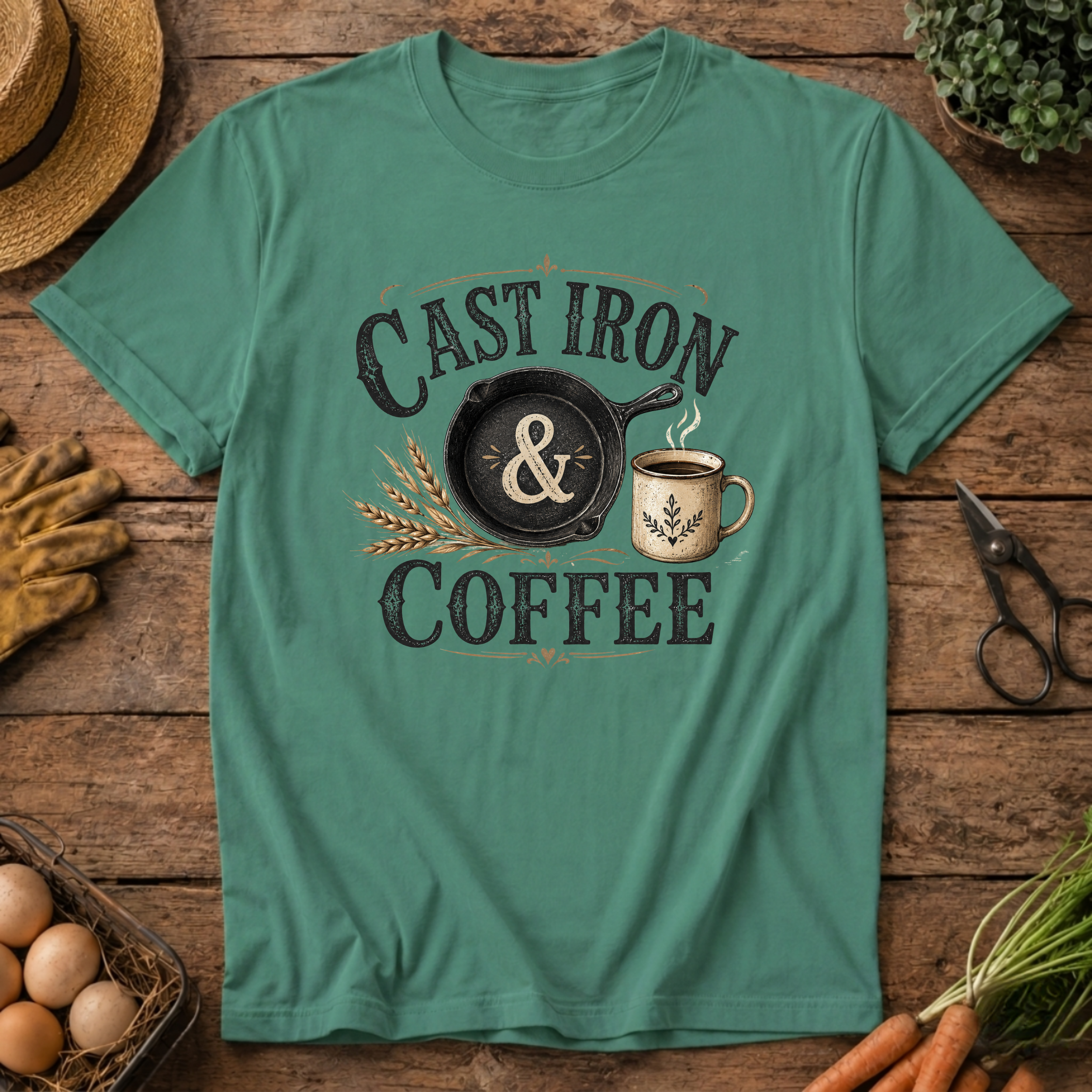 Cast Iron & Coffee T-Shirt