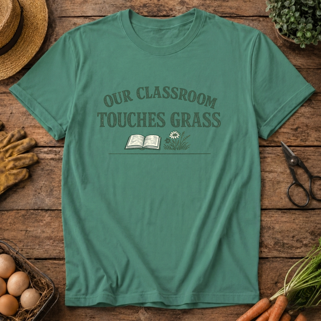 Our Classroom Touches Grass T-Shirt