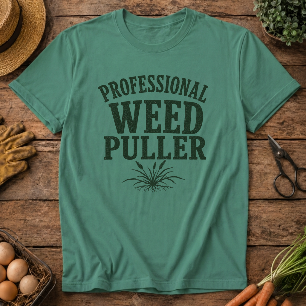 Professional Weed Puller T-Shirt