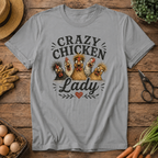 Crazy Chicken Lady T-Shirt