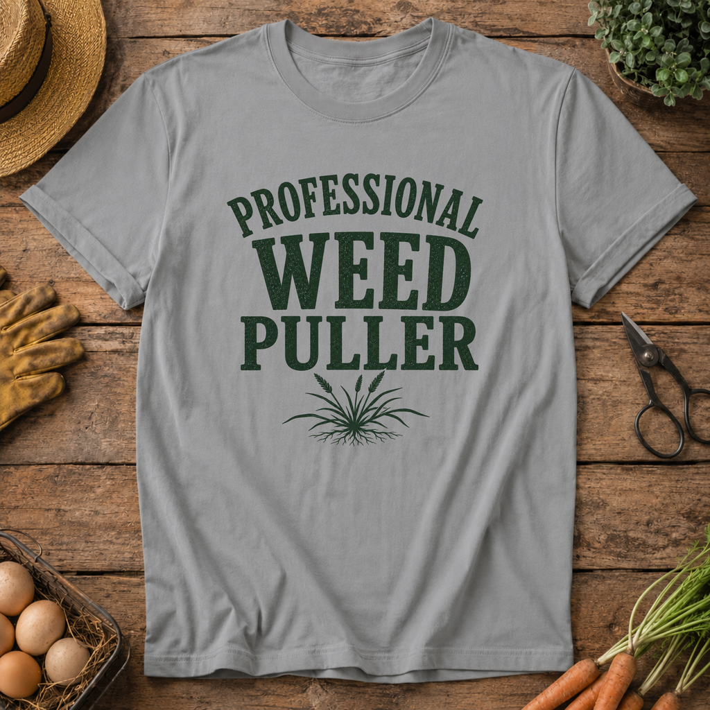 Professional Weed Puller T-Shirt