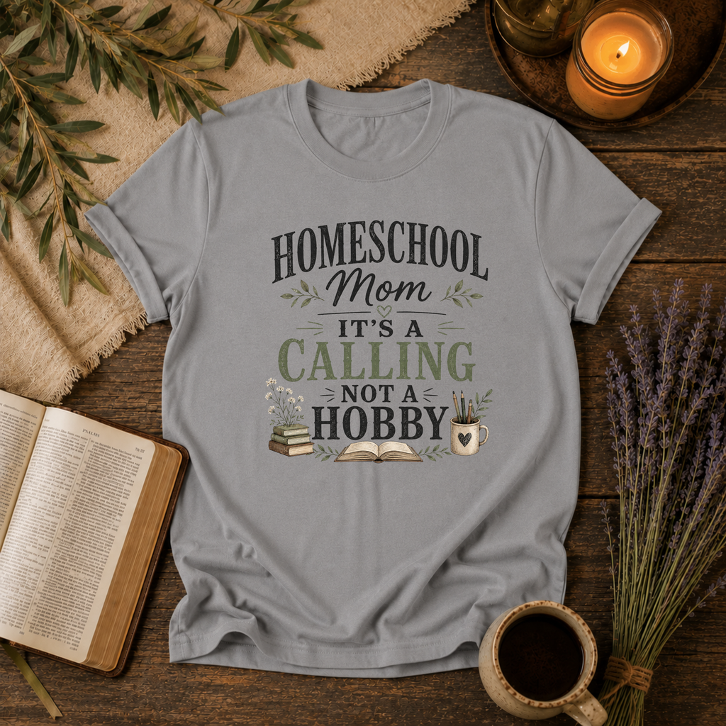 Homeschool Mom, Not a Hobby T-Shirt