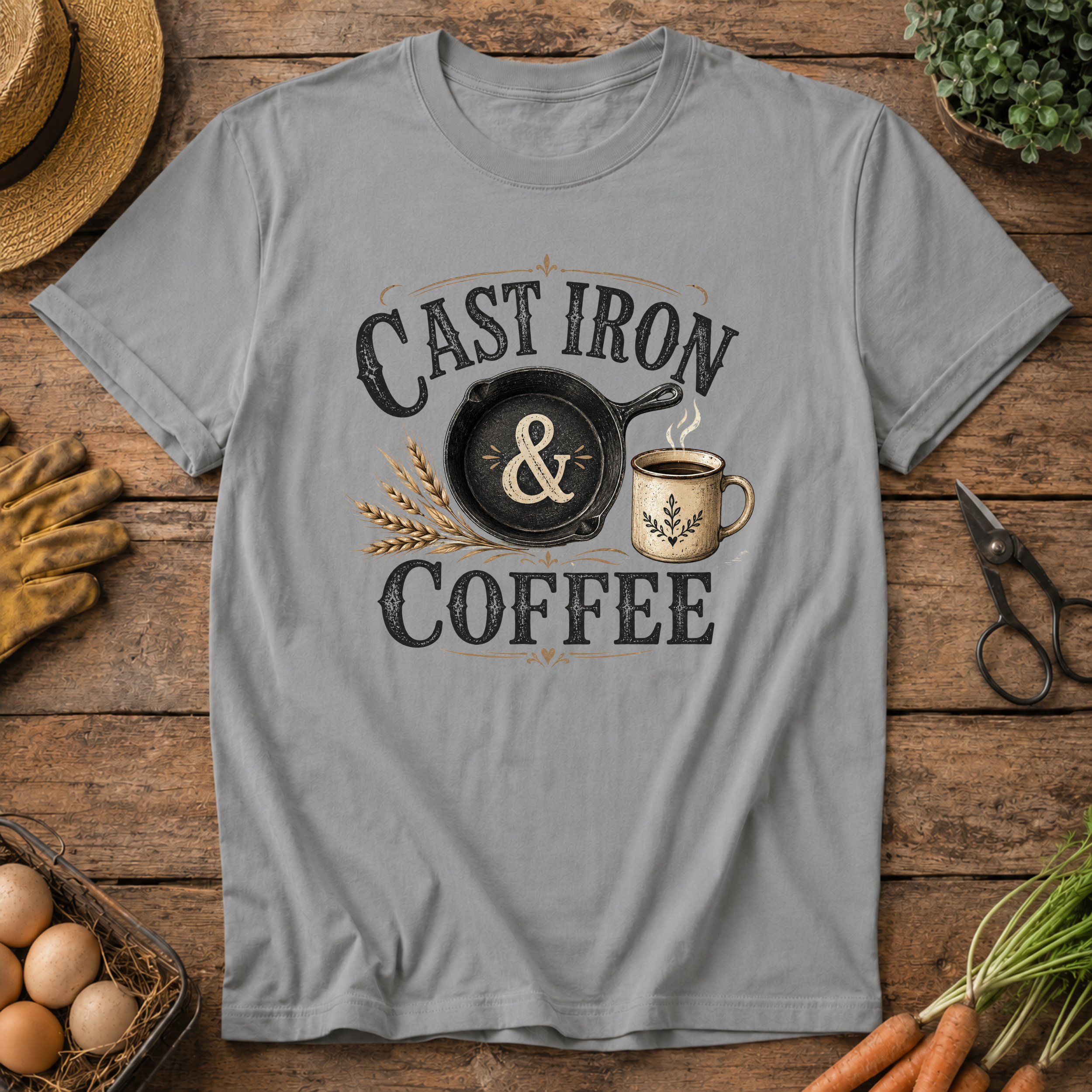 Cast Iron & Coffee T-Shirt