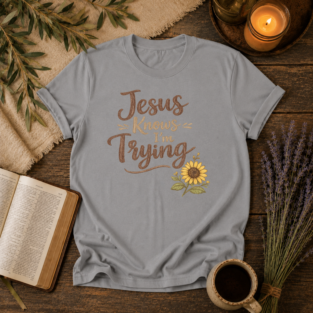 Jesus Knows I'm Trying