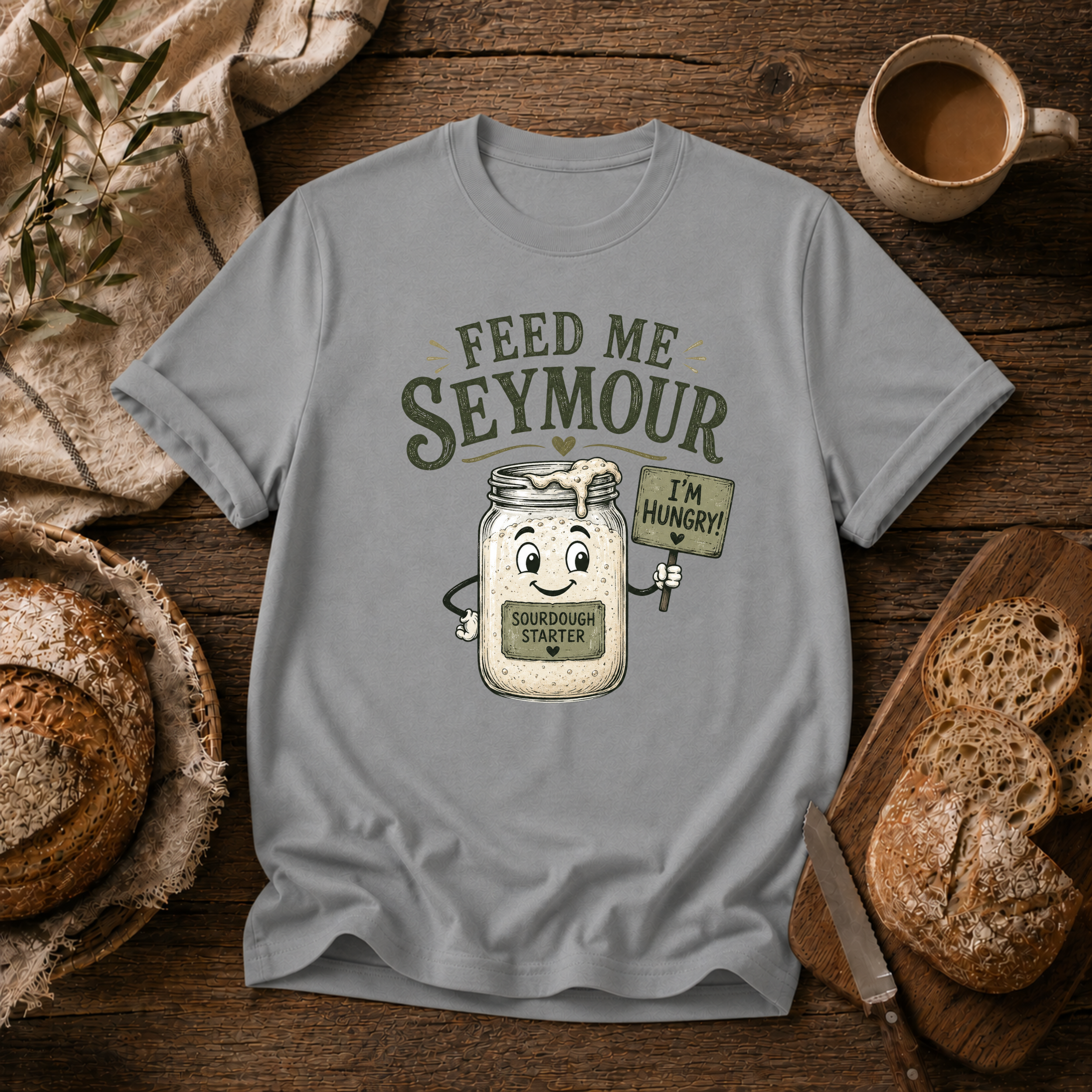 Smiling Feed Me Seymour T-Shirt