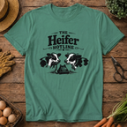 The Heifer Hotline (black design)