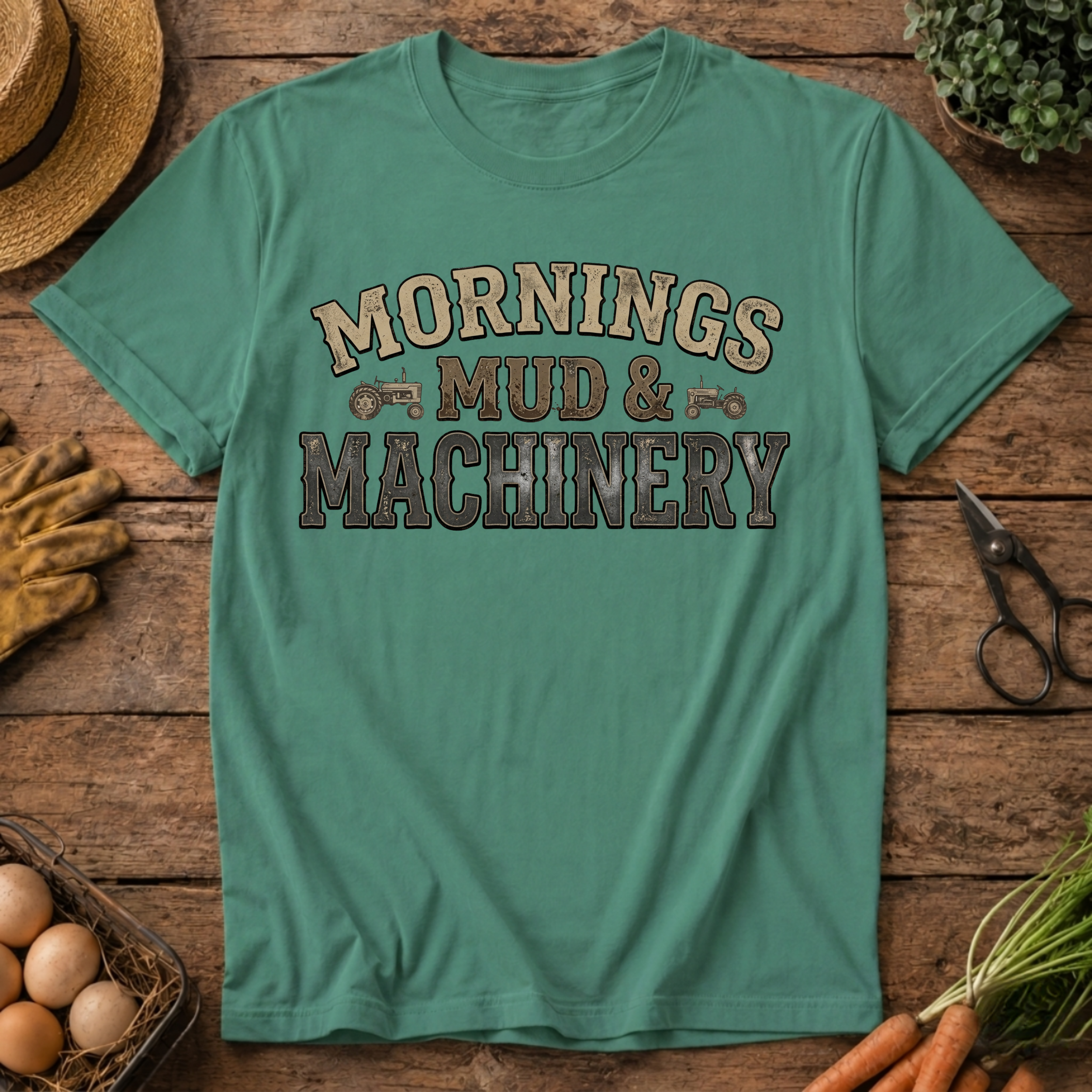 Mornings, Mud & Machinery