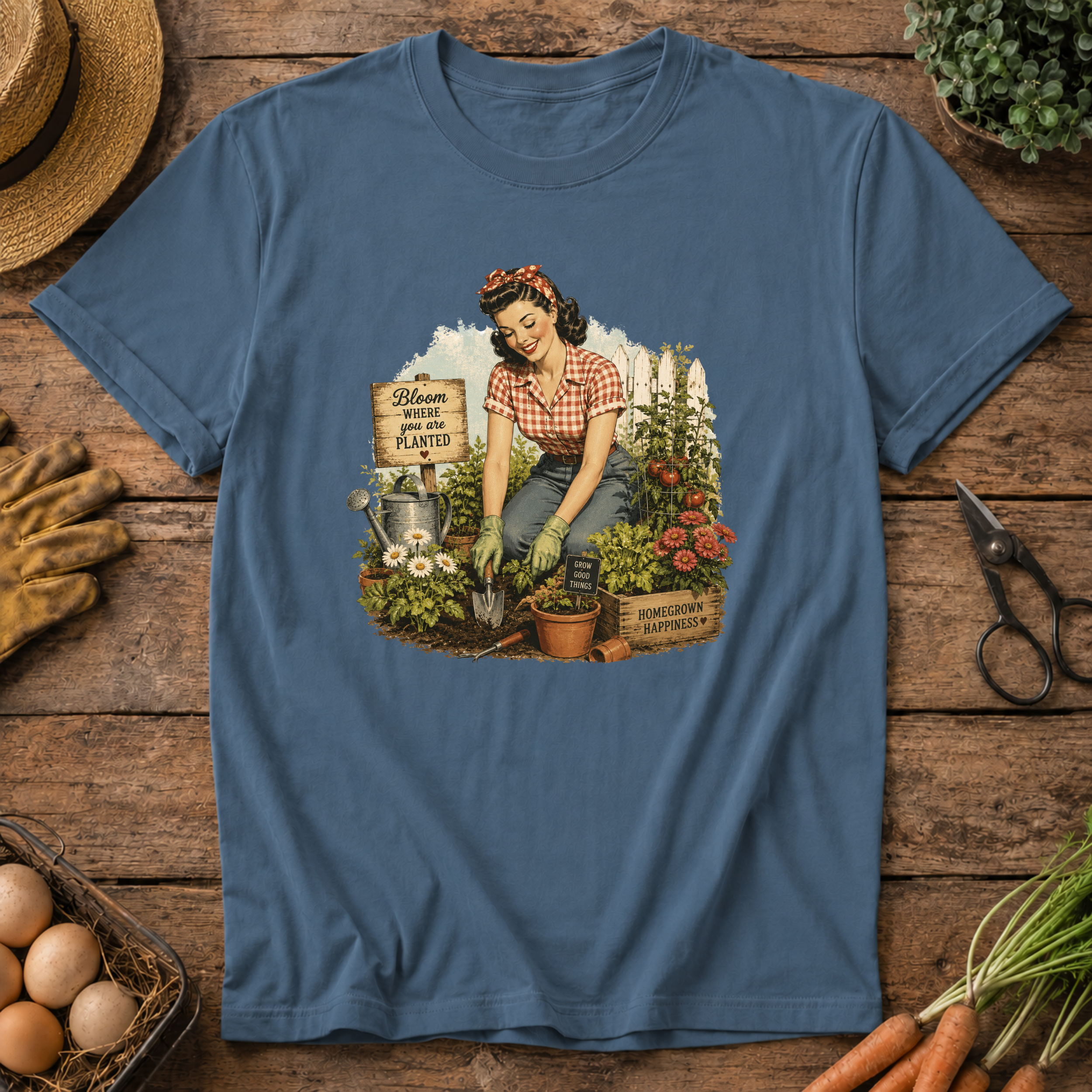 Vintage Bloom in the Garden T-Shirt