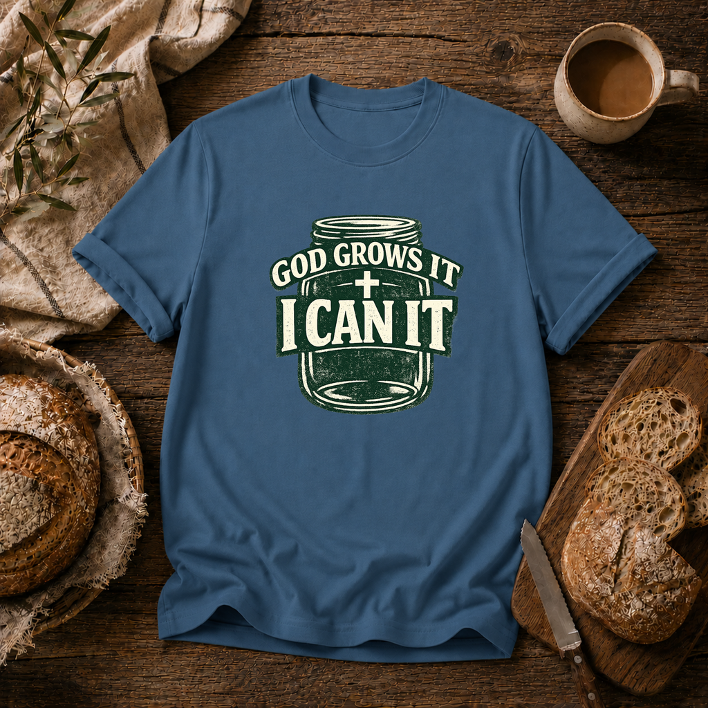 God Grows it, I Can it T-Shirt