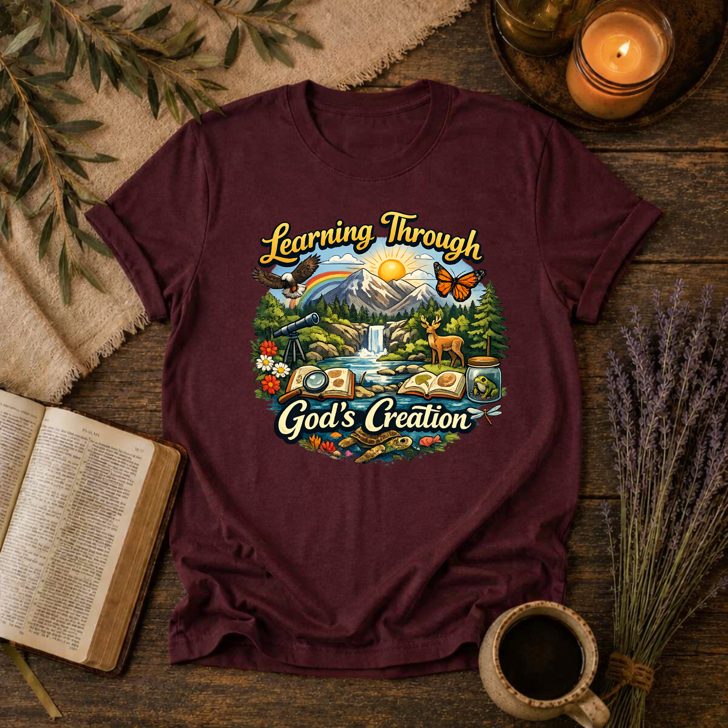 Learning though God's Creation T-Shirt