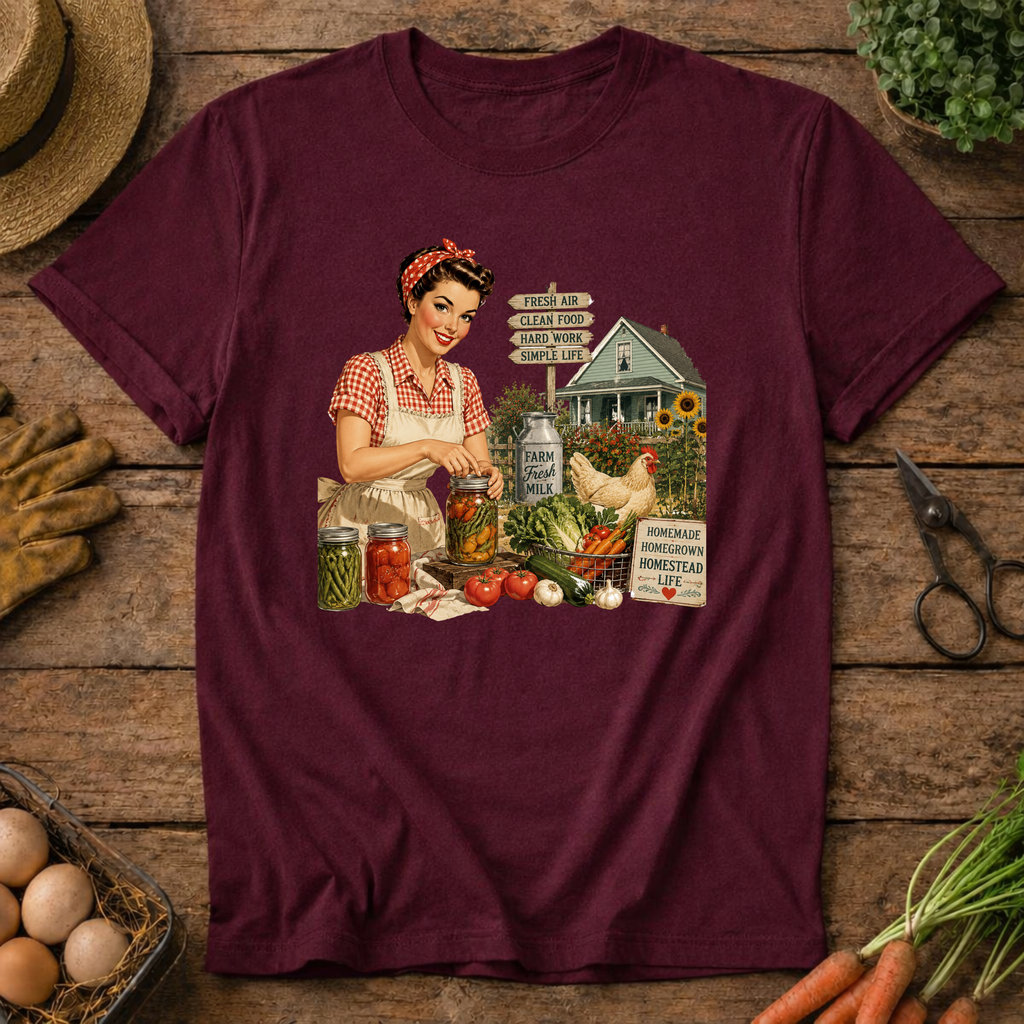Retro Homemade, Homegrown T-Shirt