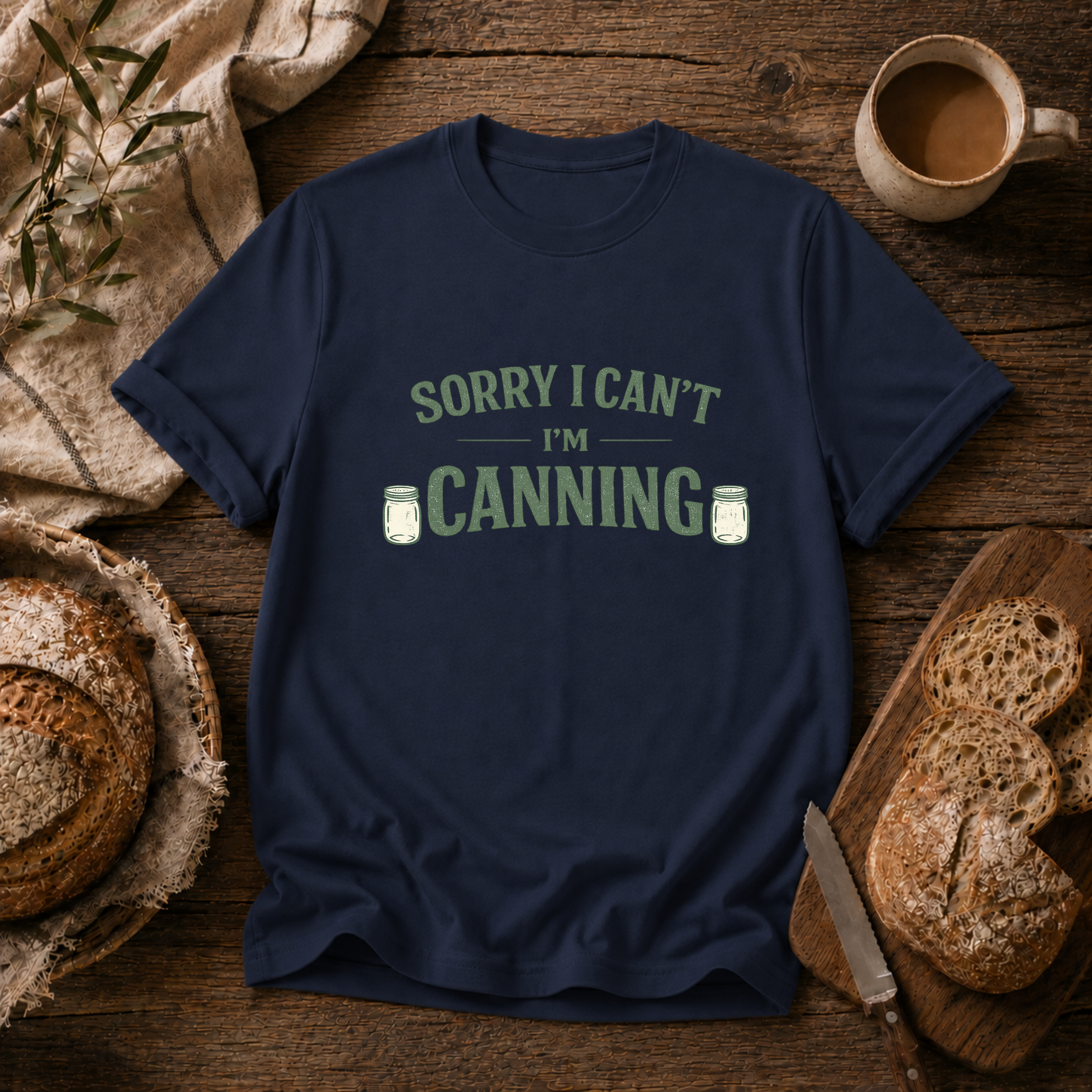 Sorry I Can't I'm Canning T-Shirt