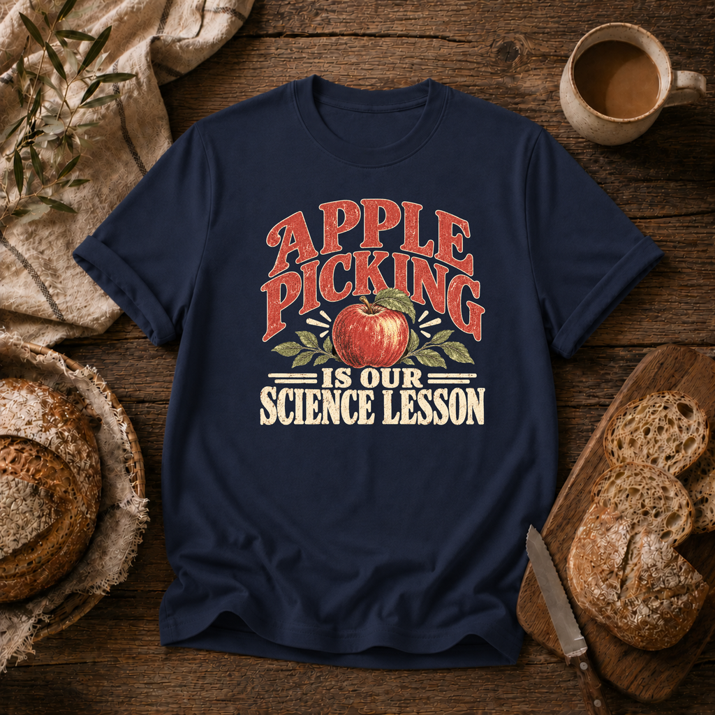 Apple Picking is Science Lesson T-Shirt