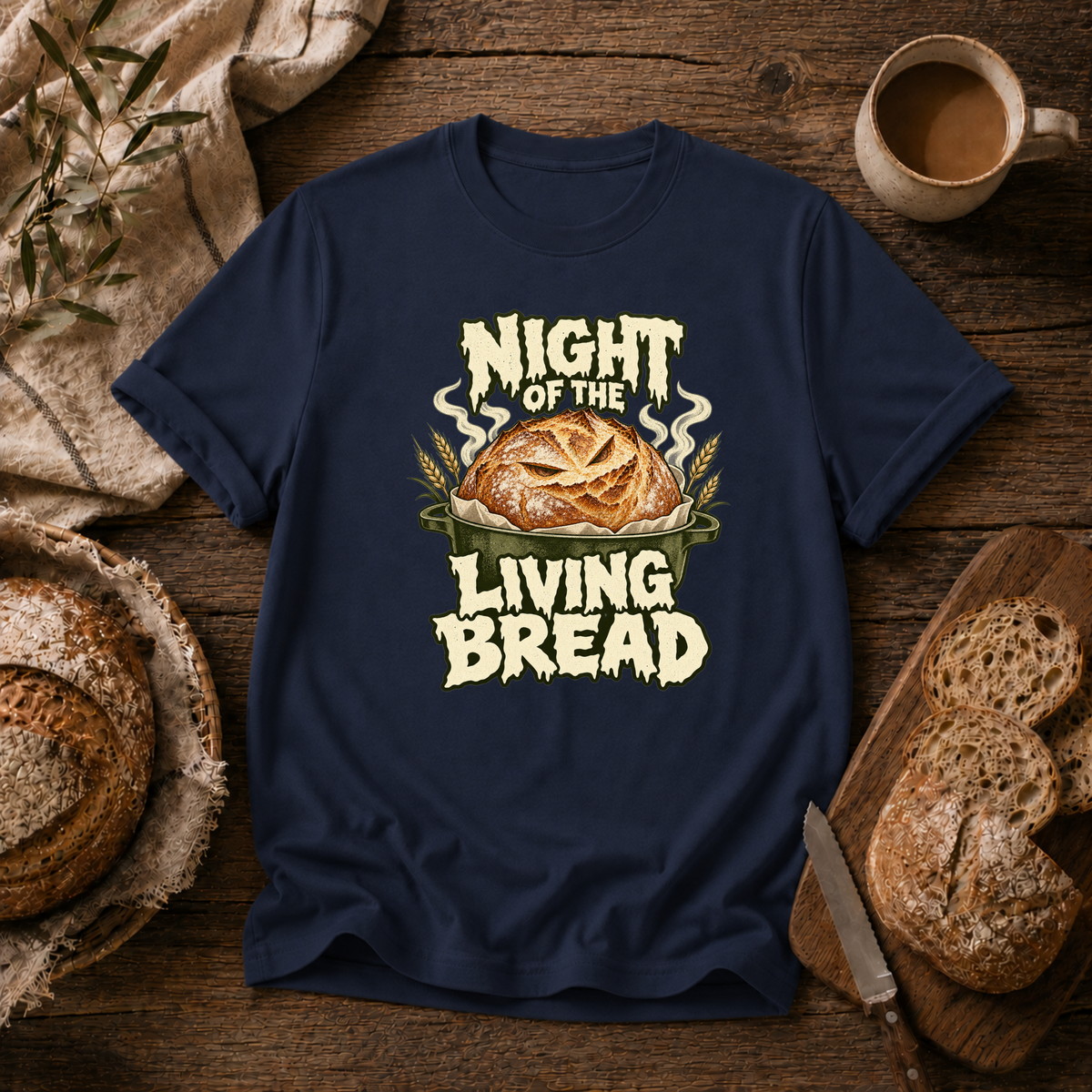 Night of the Living Bread T-Shirt