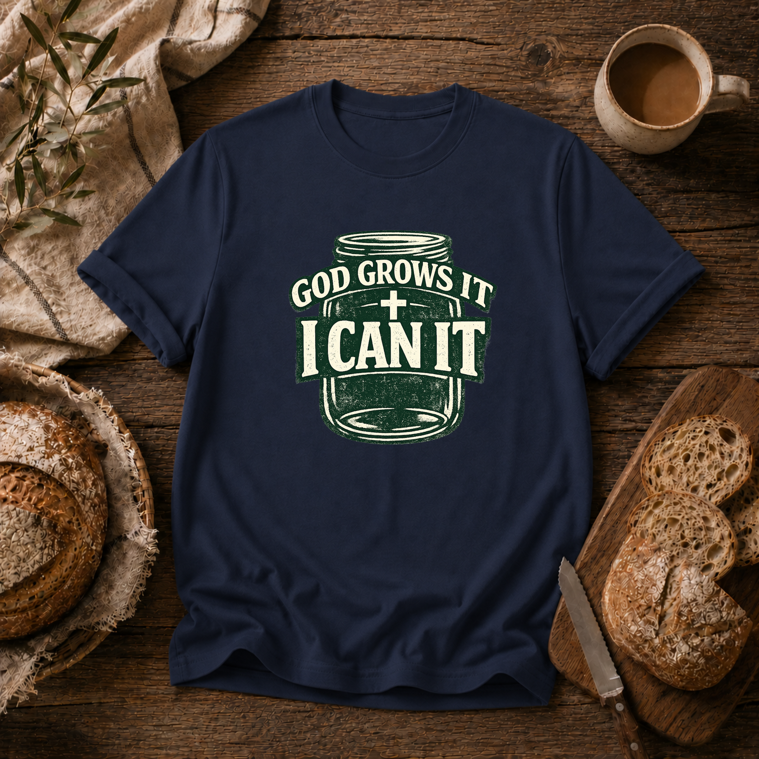 God Grows it, I Can it T-Shirt