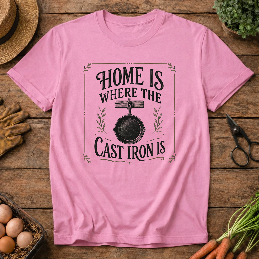 Home is Where the Cast Iron is T-Shirt