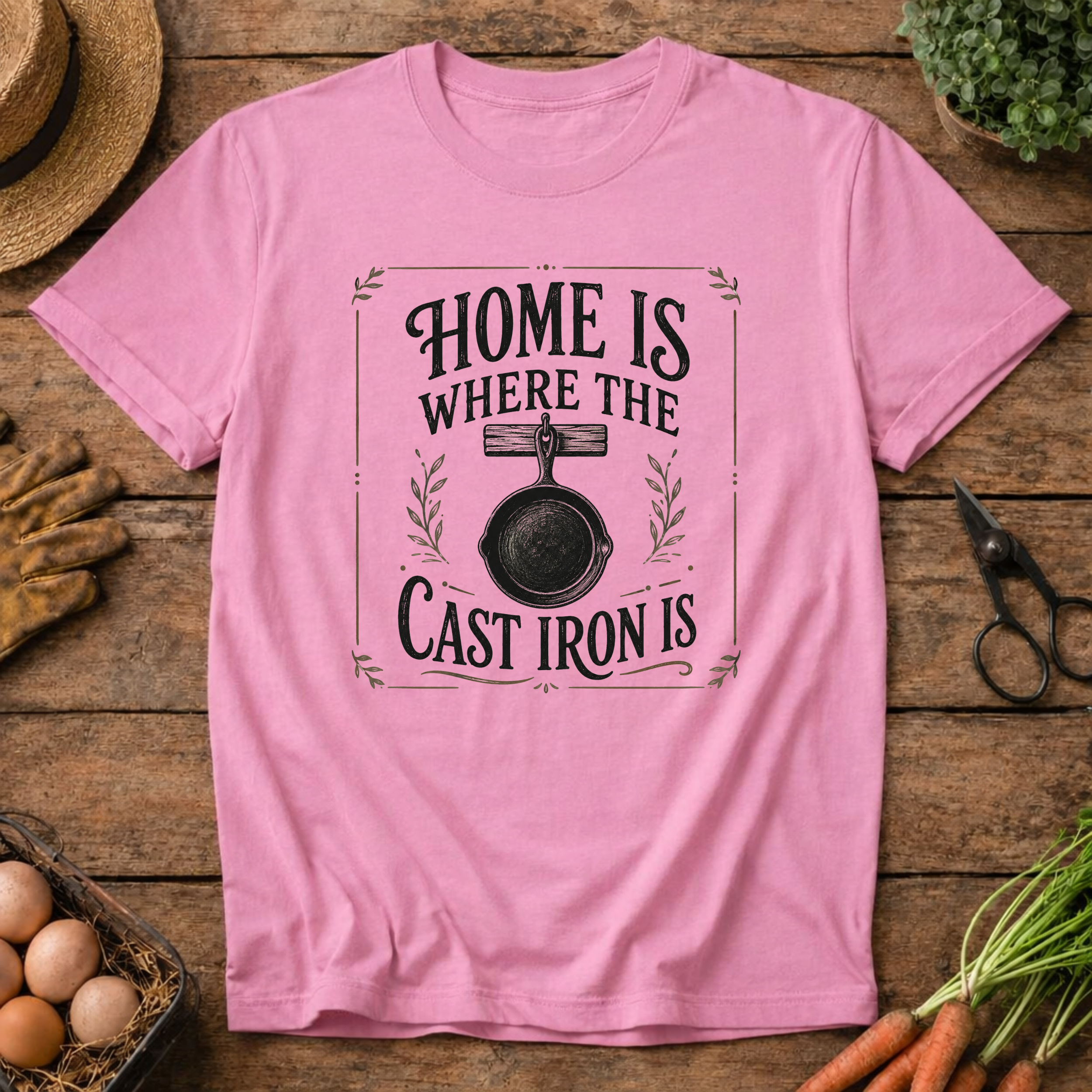 Home is Where the Cast Iron is T-Shirt