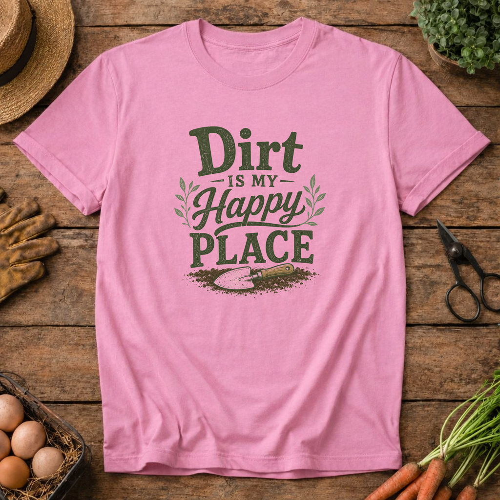 Dirt is my Happy Place T-Shirt