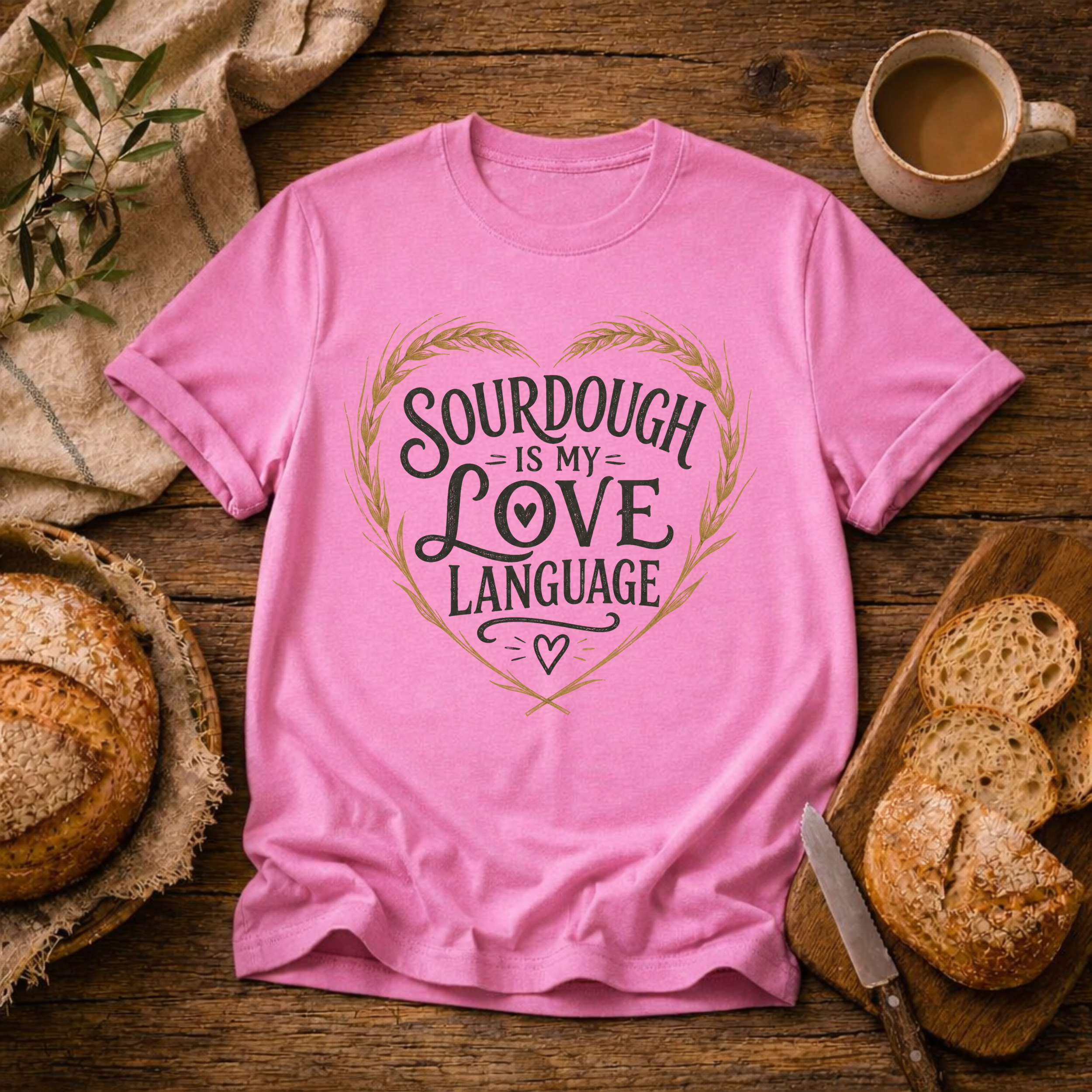 Sourdough is my Love Language T-Shirt